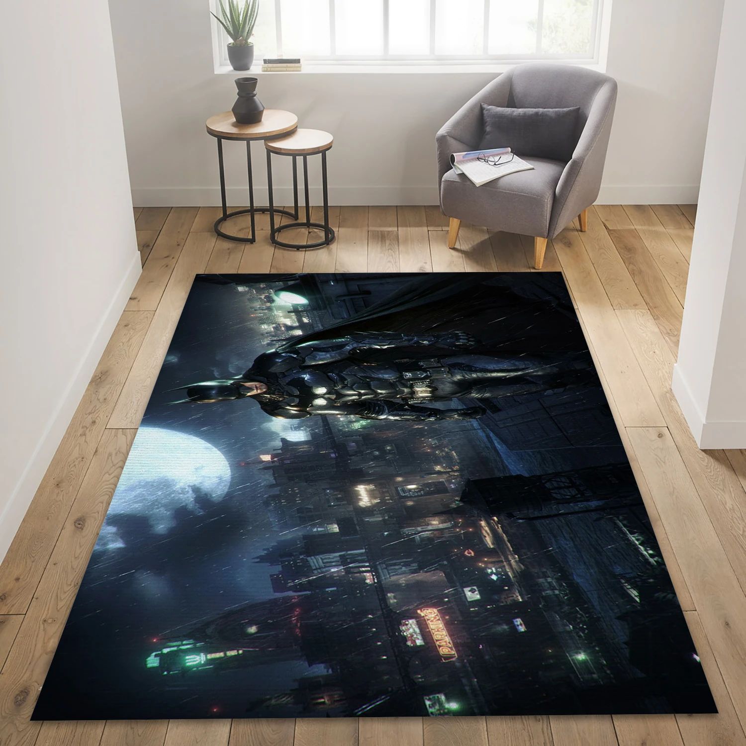 Batman Video Game Area Rug For Christmas, Area Rug - Home Decor Floor Decor - Indoor Outdoor Rugs