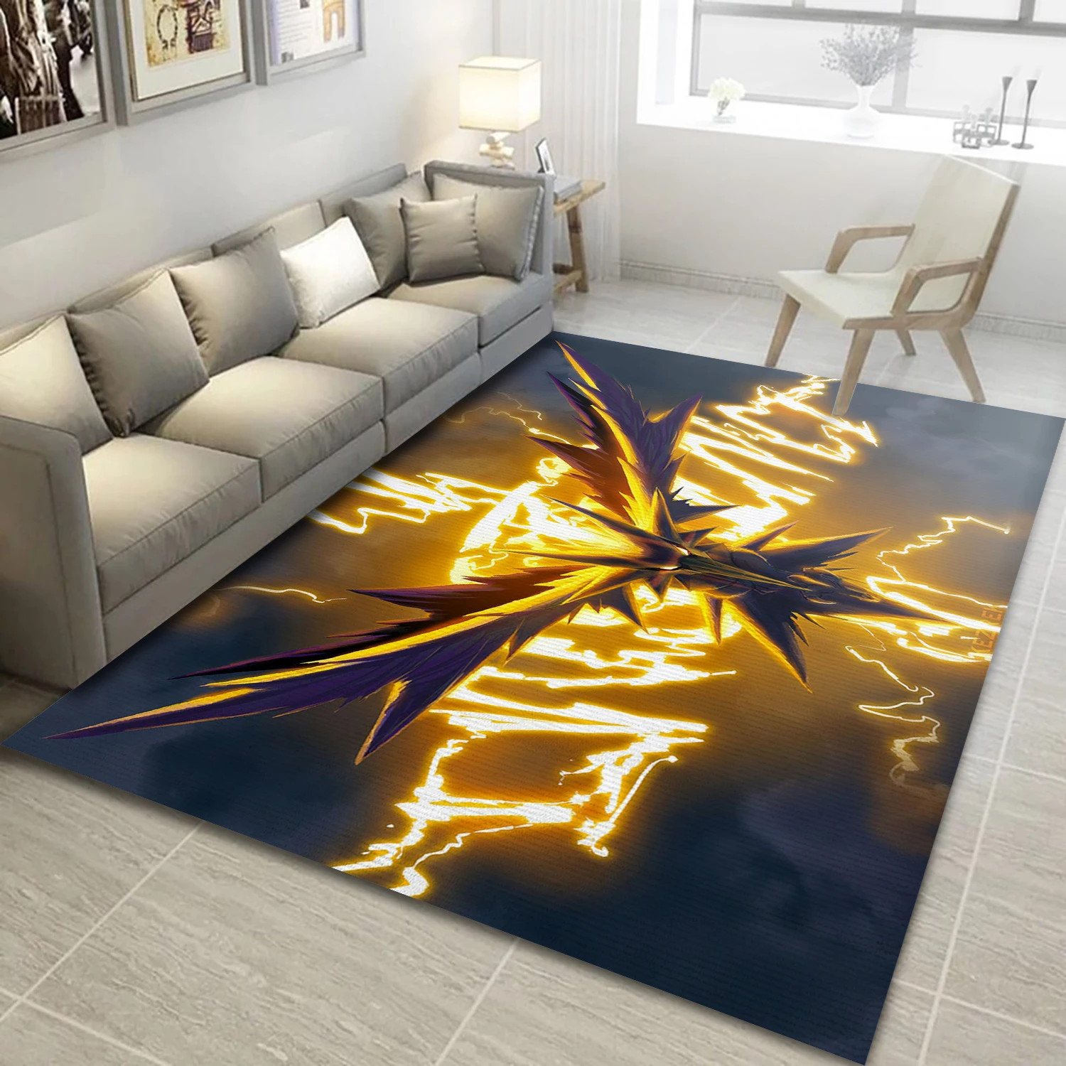 Team Instinct Video Game Area Rug Area, Area Rug - US Decor - Indoor Outdoor Rugs