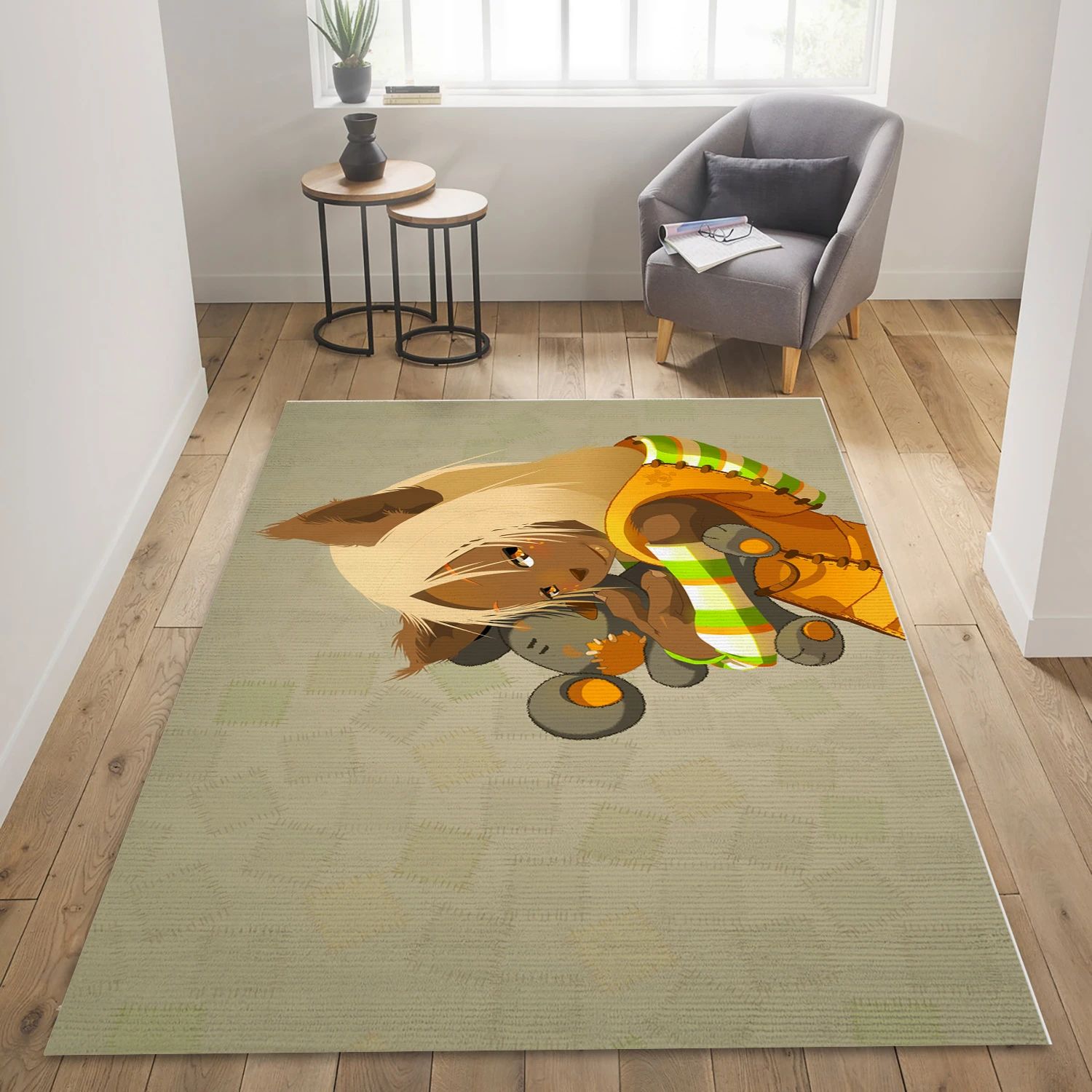 Dofus Gaming Area Rug, Area Rug - Home Decor Floor Decor - Indoor Outdoor Rugs