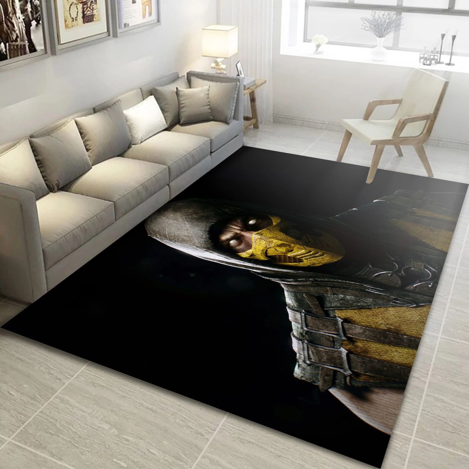 Scorpion Gaming Area Rug, Area Rug - Home Decor Floor Decor - Indoor Outdoor Rugs