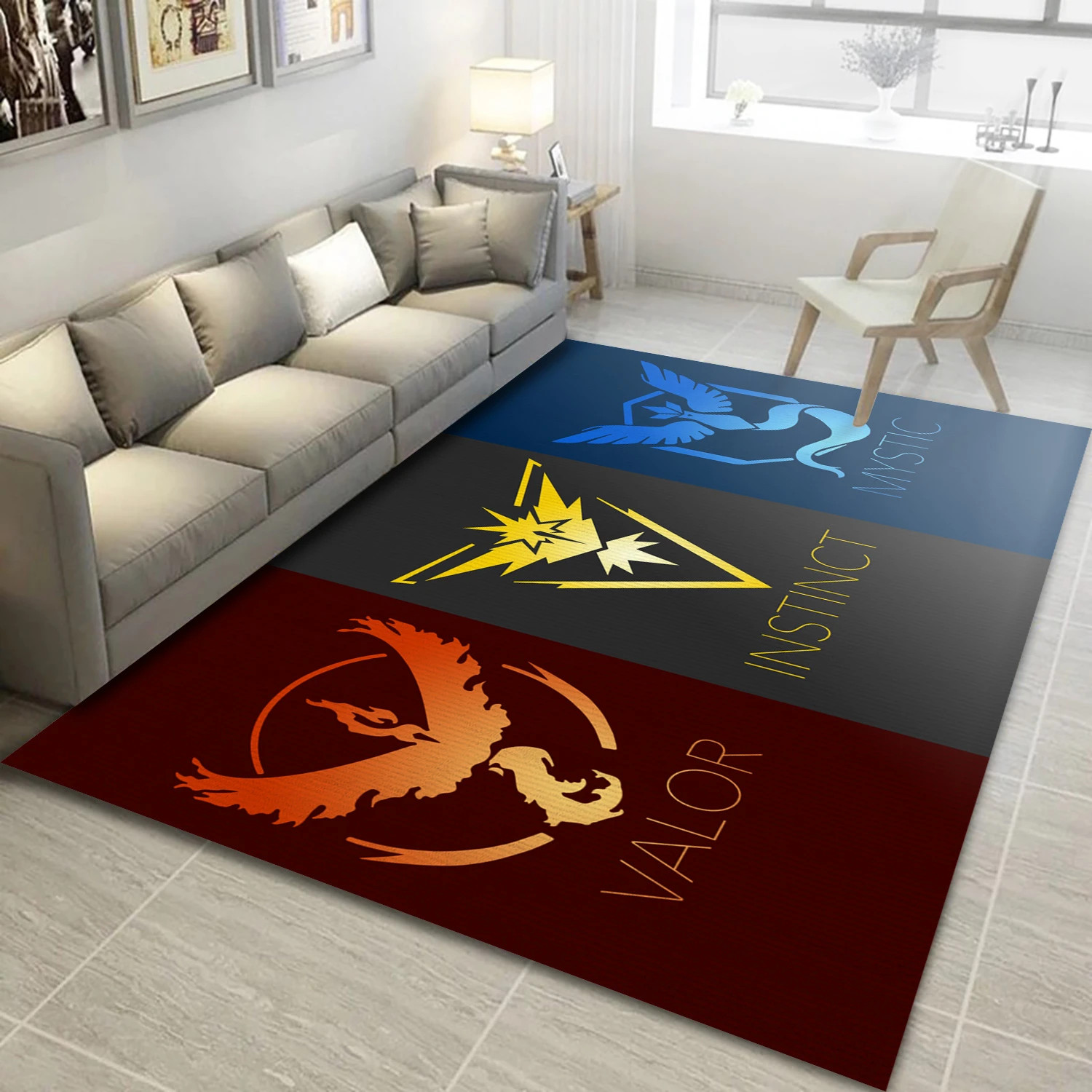 Pok Mon Gos Clans Video Game Area Rug For Christmas, Living Room Rug - Home Decor Floor Decor - Indoor Outdoor Rugs