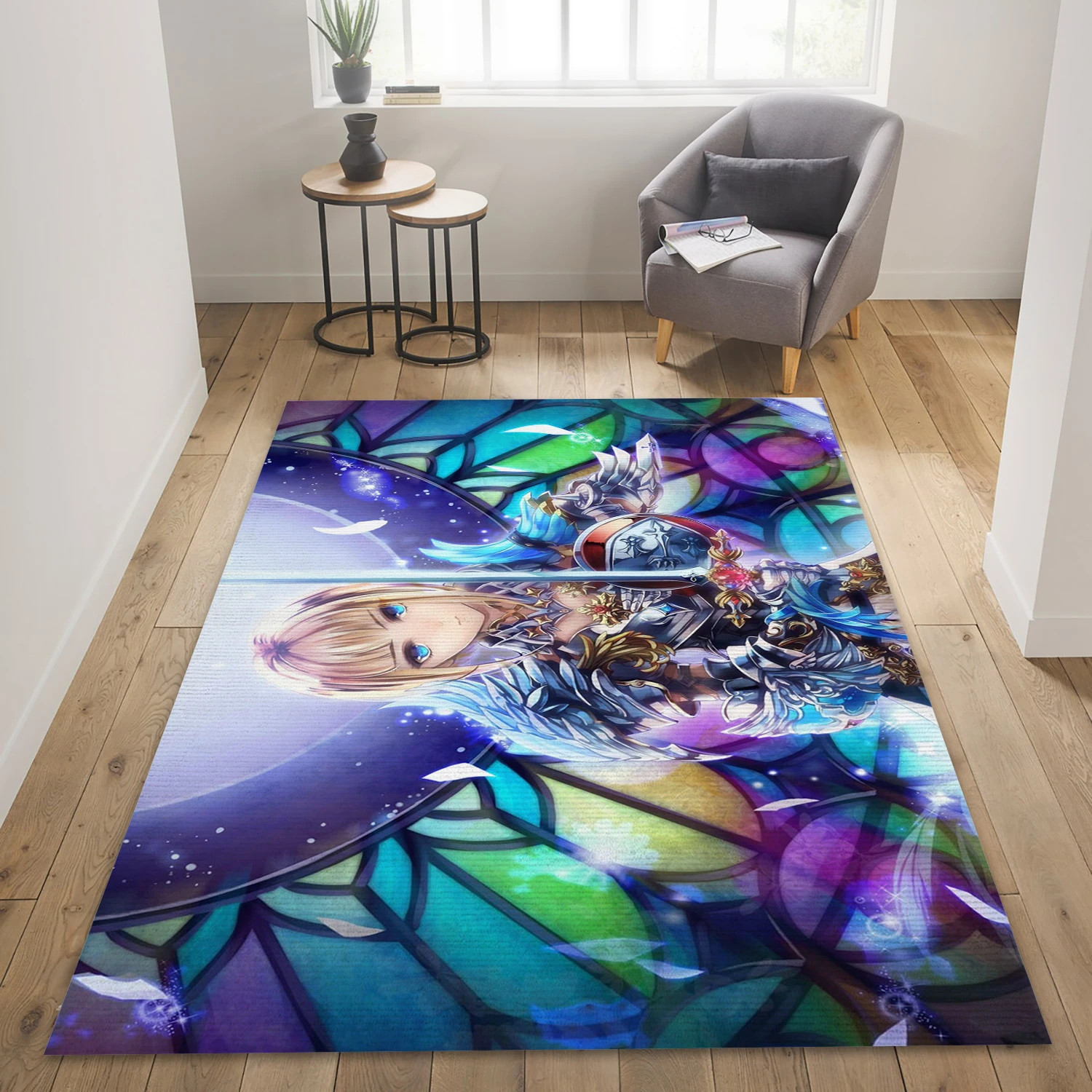 Valhalla Gate Of Kamigoku Gaming Area Rug, Living Room Rug - Christmas Gift Decor - Indoor Outdoor Rugs