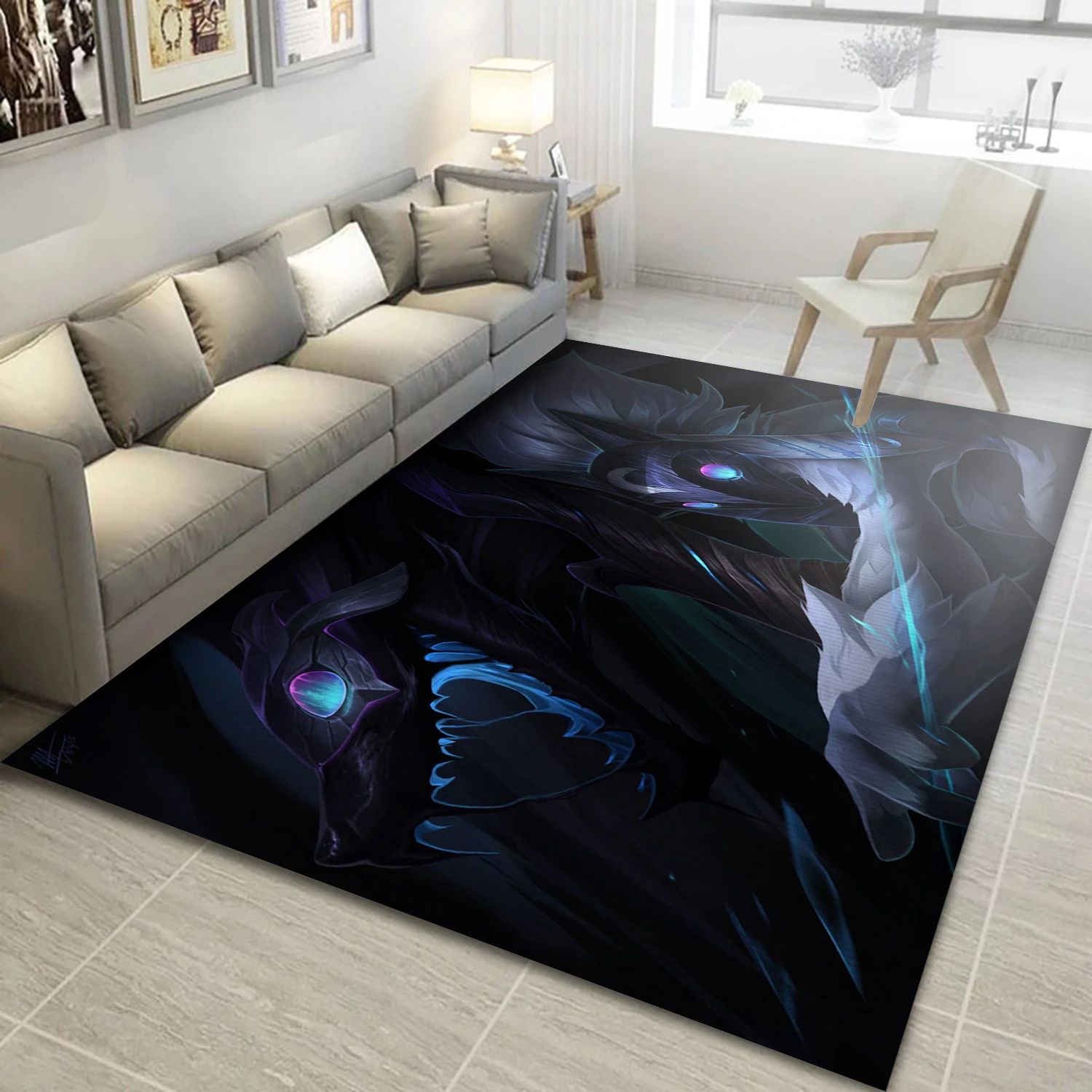 League Of Legends Game Area Rug Carpet, Living Room Rug - Home Decor Floor Decor - Indoor Outdoor Rugs