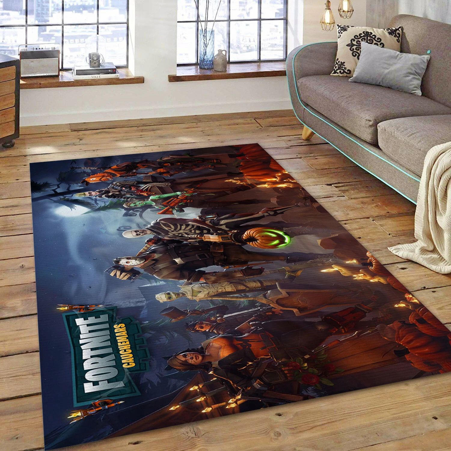 Fortnite Game Area Rug Carpet, Area Rug - Family Gift US Decor - Indoor Outdoor Rugs