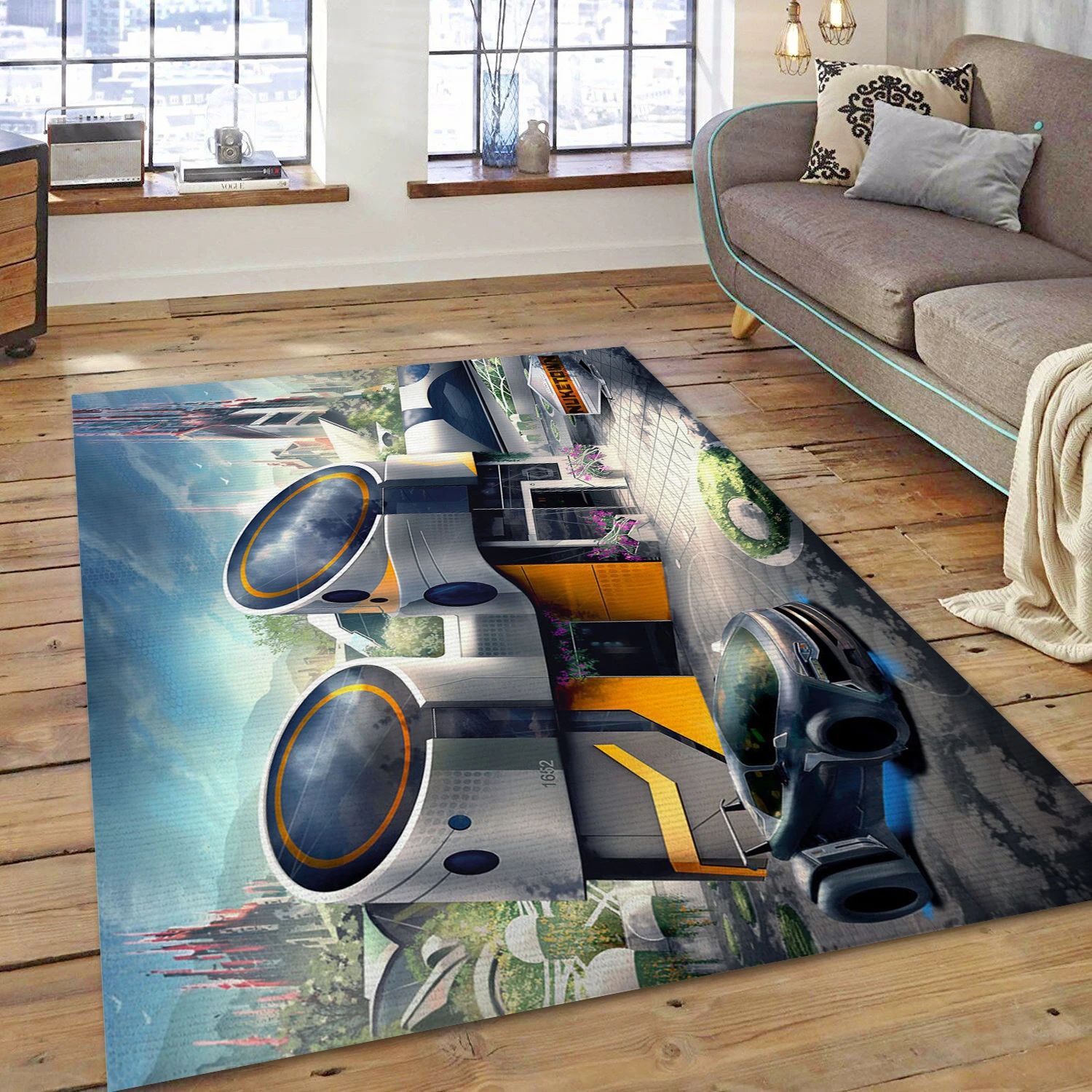Call Of Duty Black Ops Iii Video Game Area Rug Area, Living Room Rug - Family Gift US Decor - Indoor Outdoor Rugs