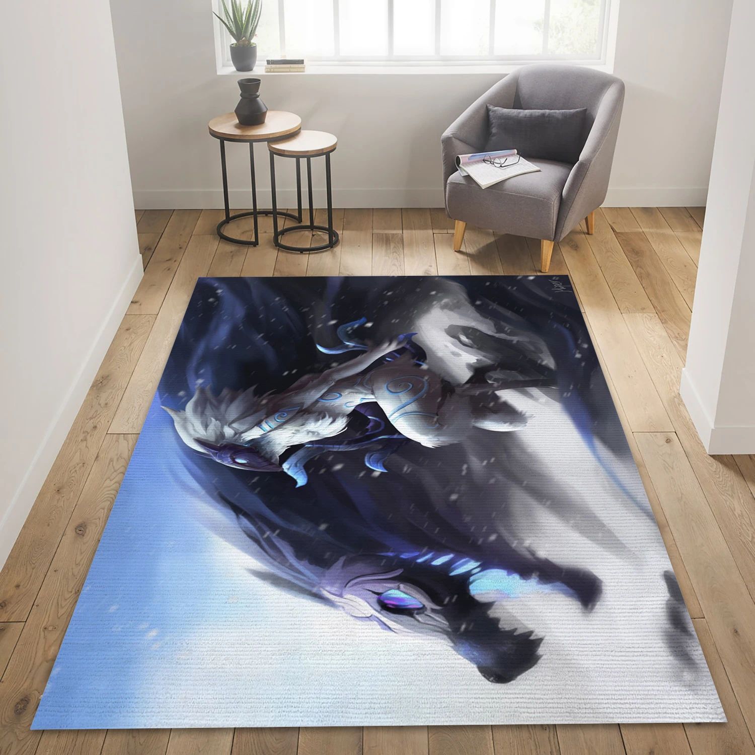 Kindred League Of Legends Gaming Area Rug, Area Rug - Home Decor Floor Decor - Indoor Outdoor Rugs