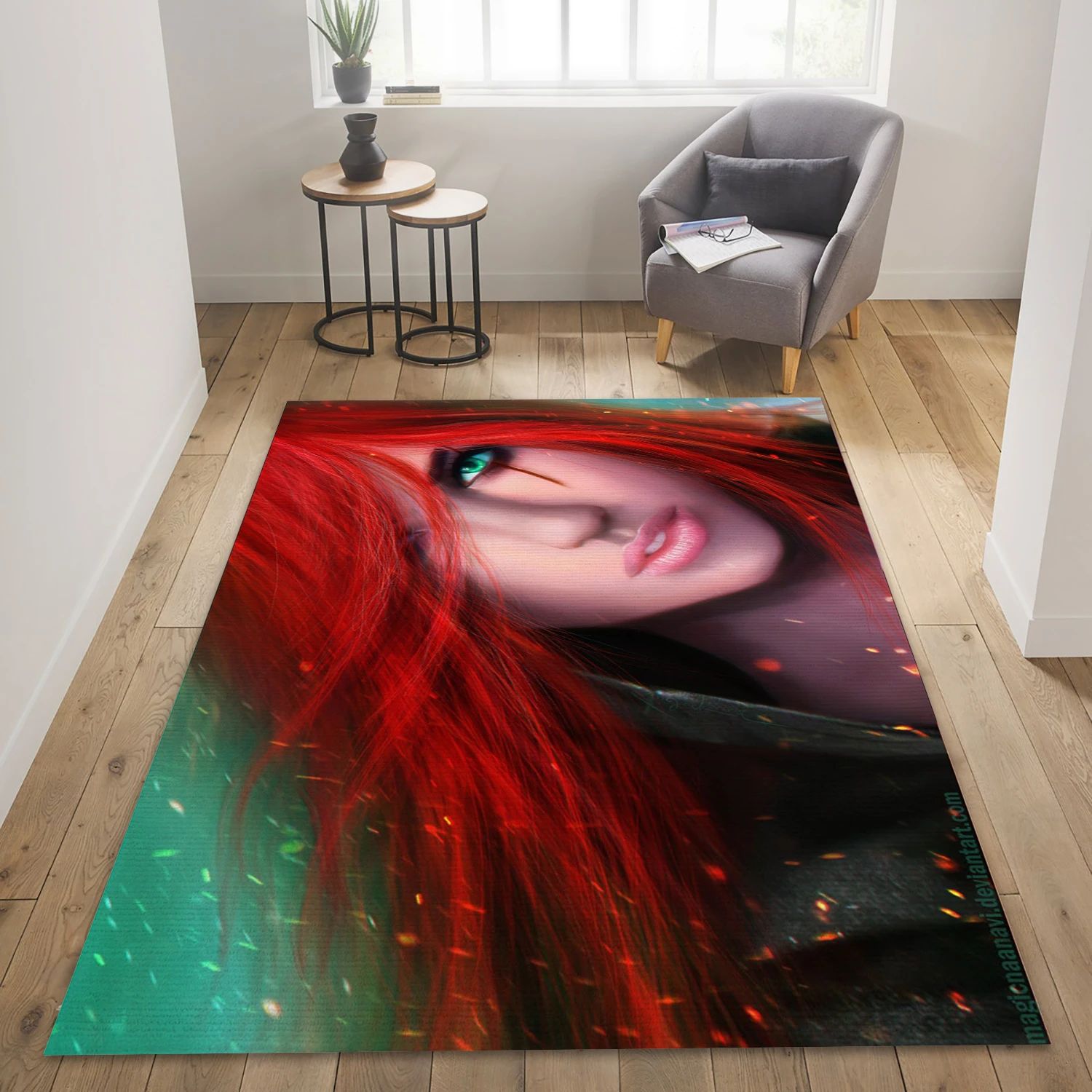 Katarina Penta Kill Video Game Area Rug For Christmas, Bedroom Rug - US Decor - Indoor Outdoor Rugs