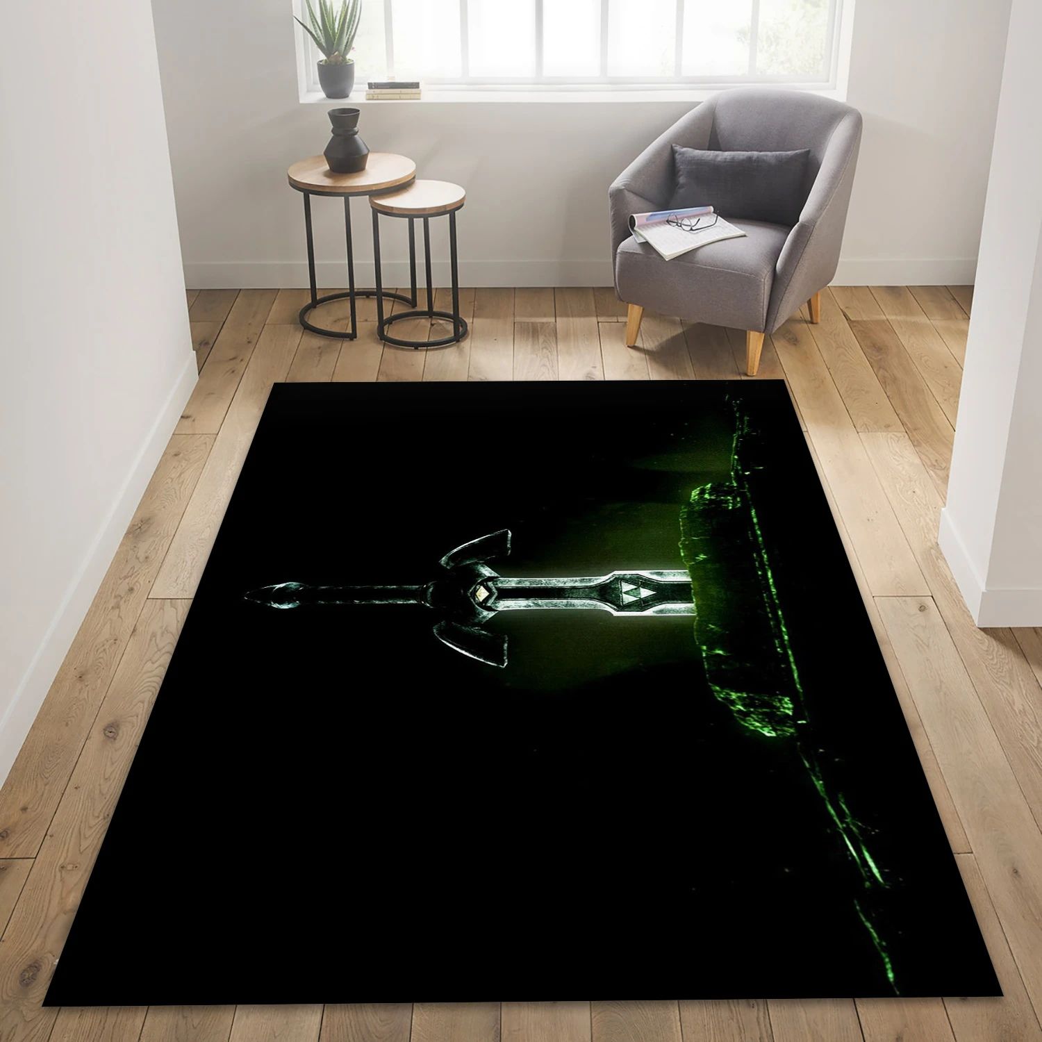 The Legend Of Zelda Video Game Area Rug Area, Living Room Rug - Family Gift US Decor - Indoor Outdoor Rugs