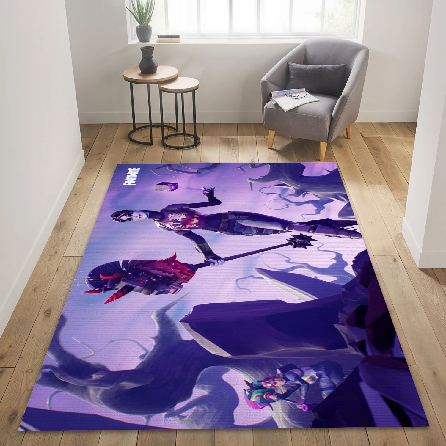 Fortnite Dark Bomber Game Area Rug Carpet, Living Room Rug - Christmas Gift Decor - Indoor Outdoor Rugs