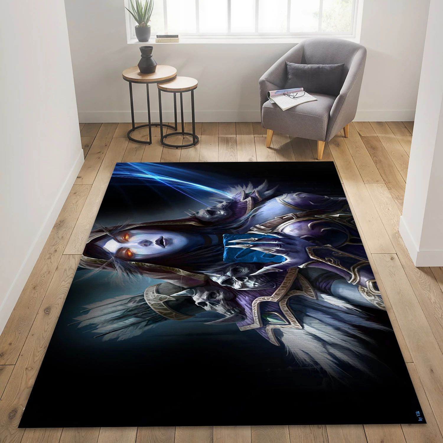 Sylvanas Windrunner Gaming Area Rug, Living Room Rug - Christmas Gift Decor - Indoor Outdoor Rugs