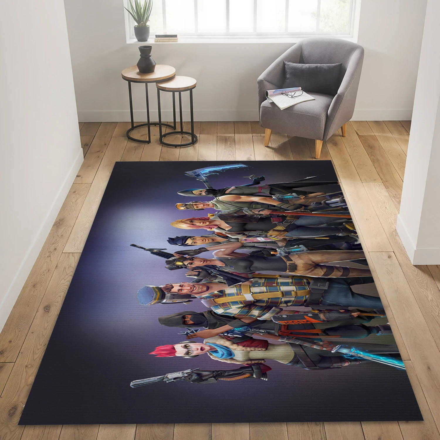 Fortnite Video Game Area Rug Area, Area Rug - Home Decor Floor Decor - Indoor Outdoor Rugs