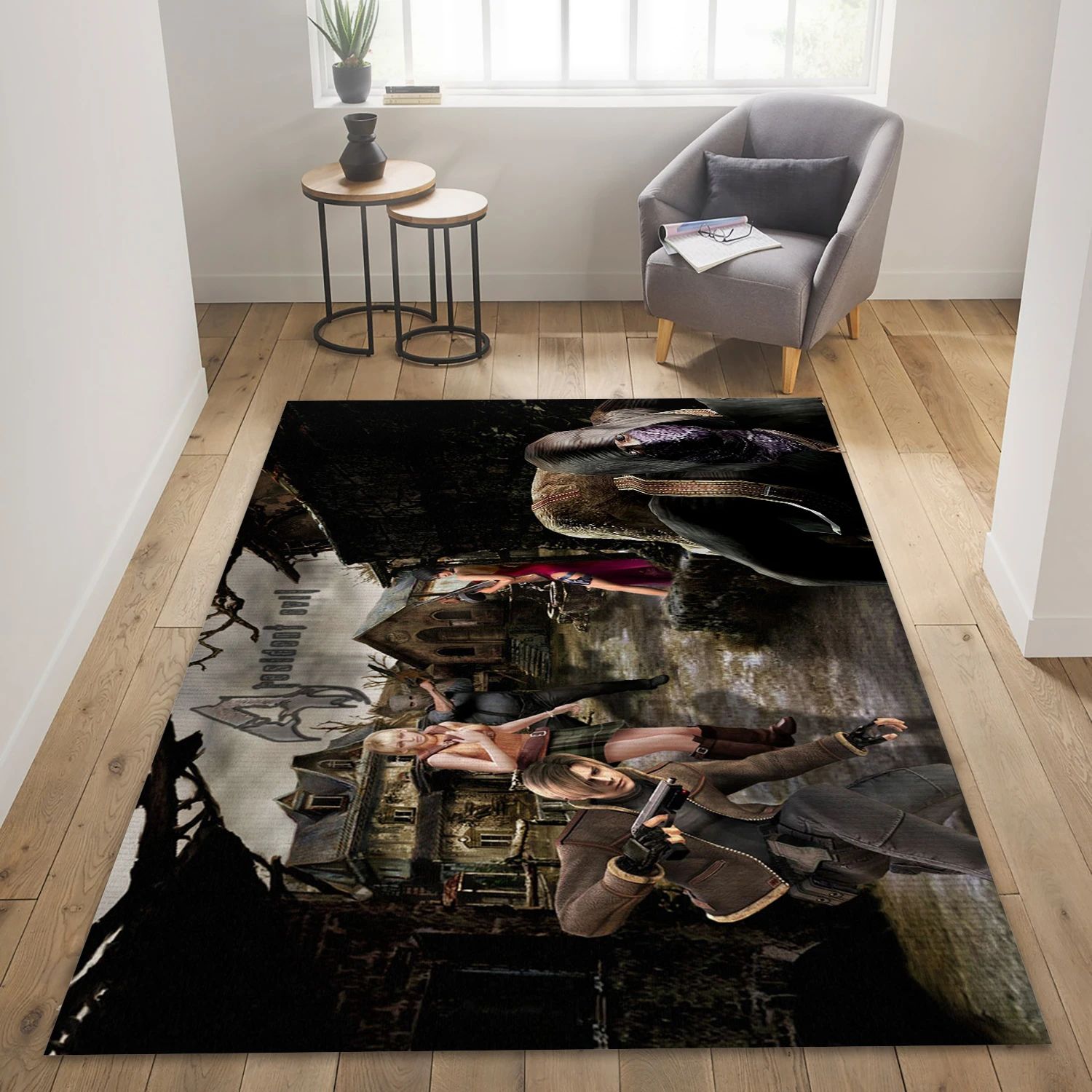 Resident Evil 985 Gaming Area Rug, Living Room Rug - US Decor - Indoor Outdoor Rugs