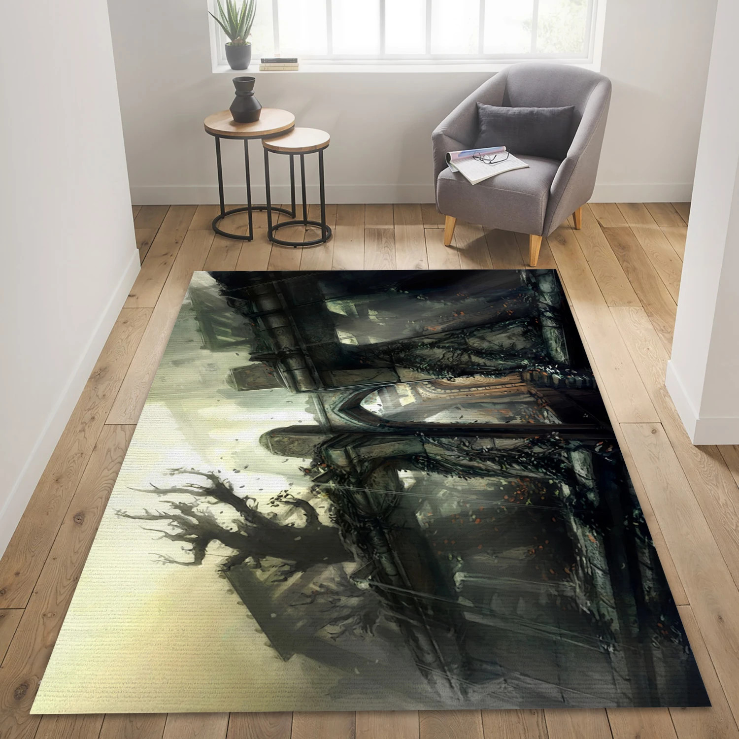 Prince Of Persia Warrior Within Video Game Reangle Rug, Bedroom Rug - US Decor - Indoor Outdoor Rugs