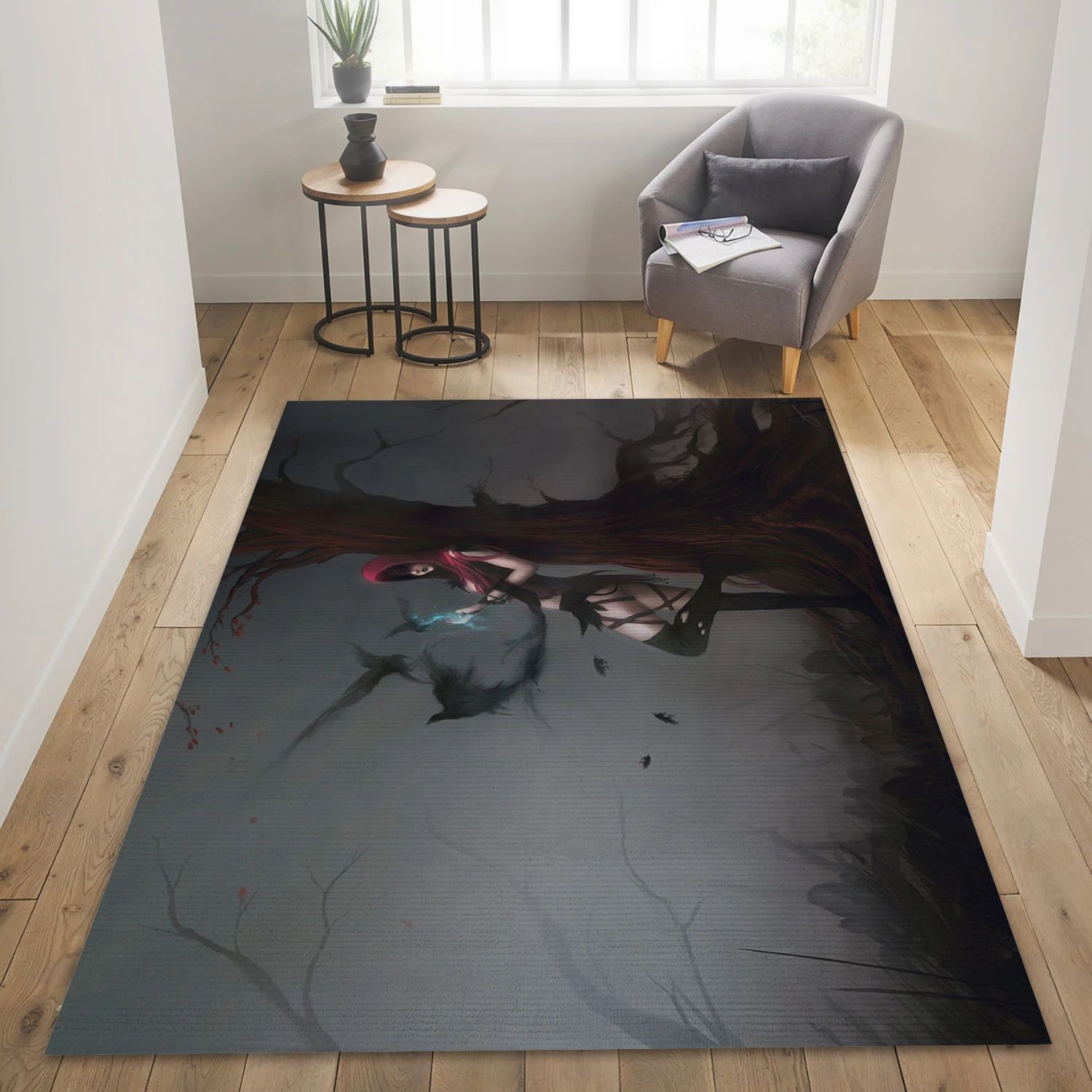 Witch Of The Wilds Game Area Rug Carpet, Area Rug - Family Gift US Decor - Indoor Outdoor Rugs