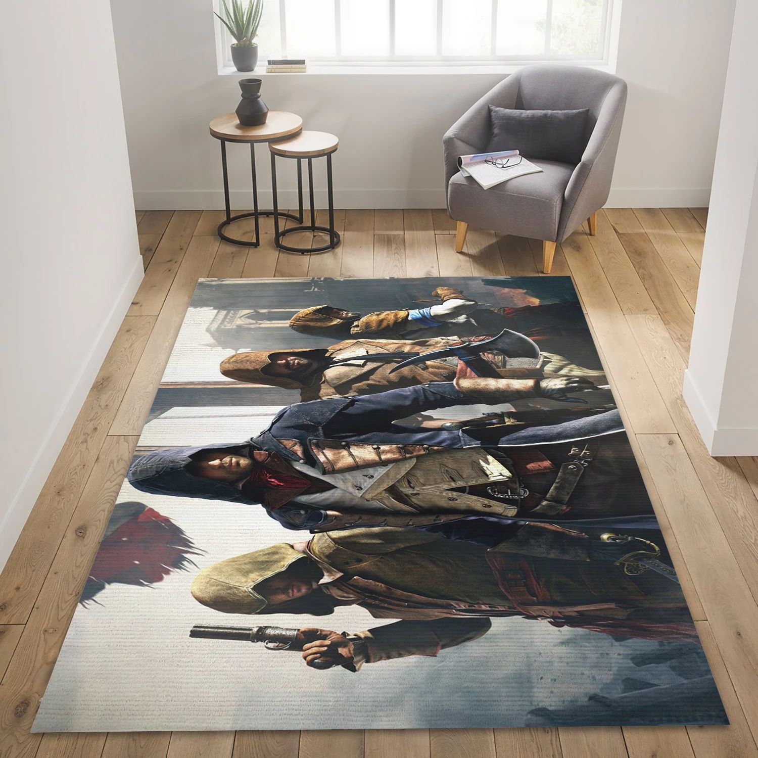 Arno Dorian Video Game Reangle Rug, Bedroom Rug - US Decor - Indoor Outdoor Rugs