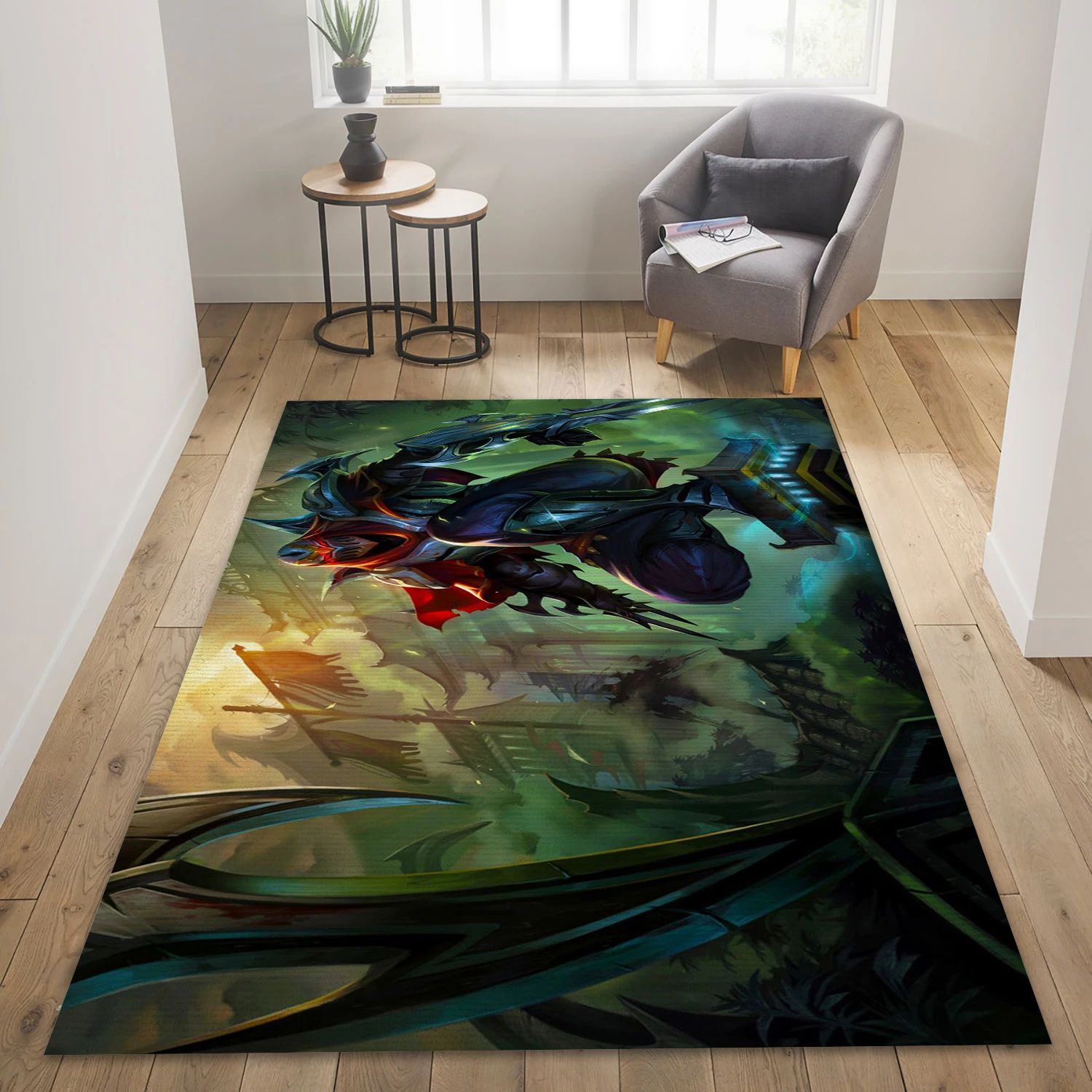 League Of Legends Game Area Rug Carpet, Bedroom Rug - Family Gift US Decor - Indoor Outdoor Rugs