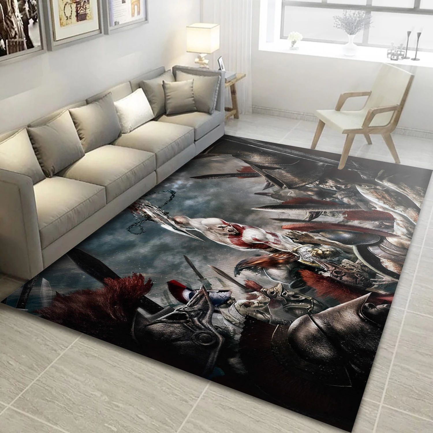 War Gaming Area Rug, Living Room Rug - Family Gift US Decor - Indoor Outdoor Rugs