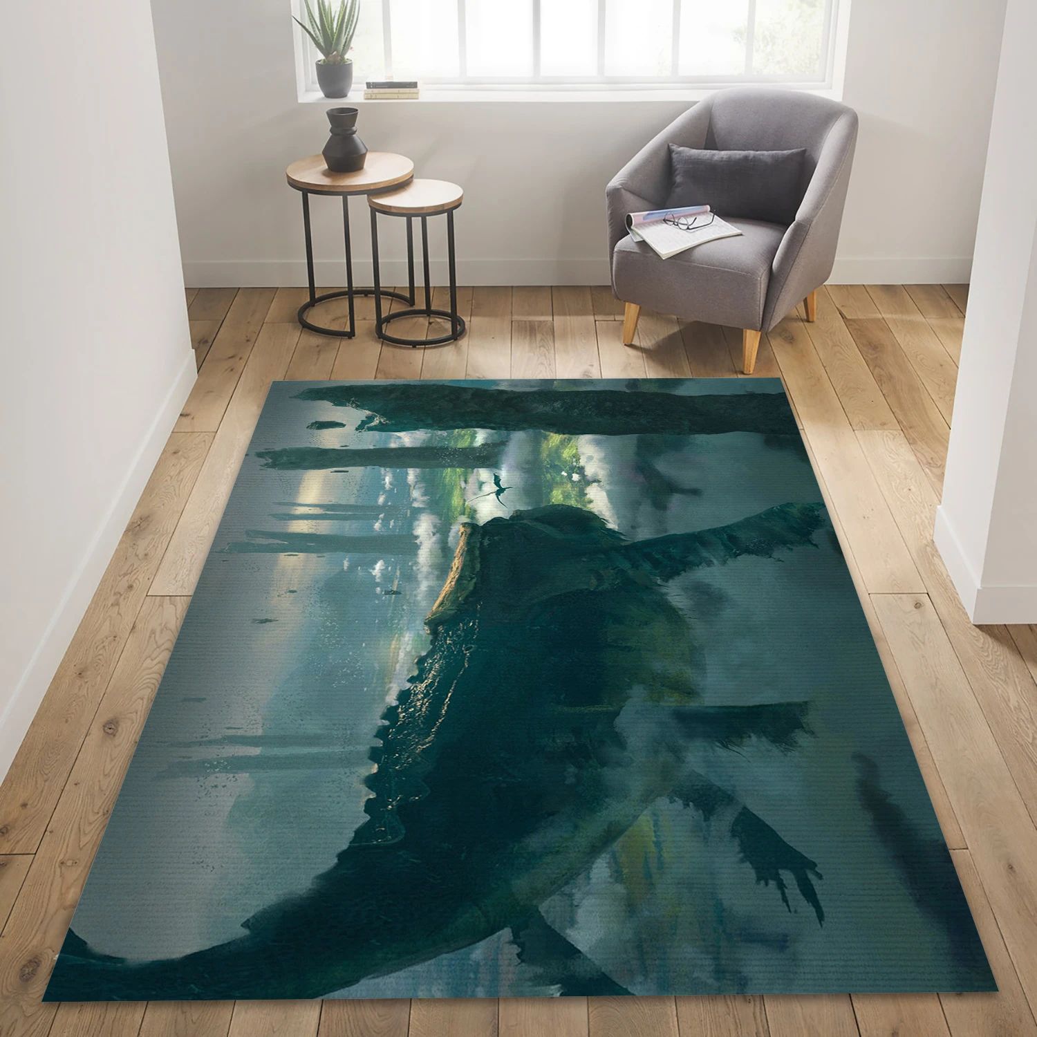 The Sky Whale Video Game Area Rug For Christmas, Area Rug - US Decor - Indoor Outdoor Rugs