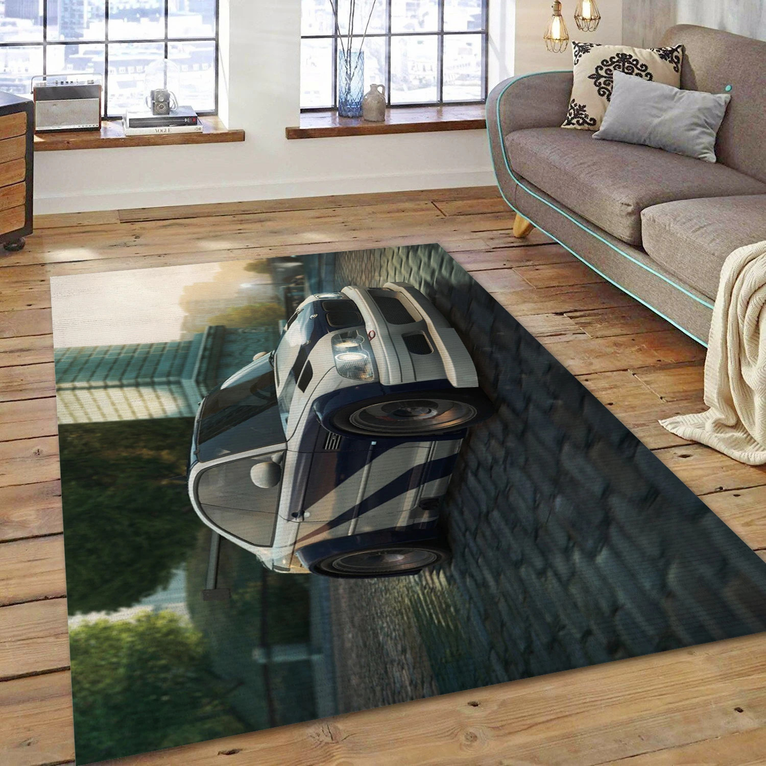 Need For Speed Most Wanted Video Game Area Rug Area, Bedroom Rug - Christmas Gift Decor - Indoor Outdoor Rugs