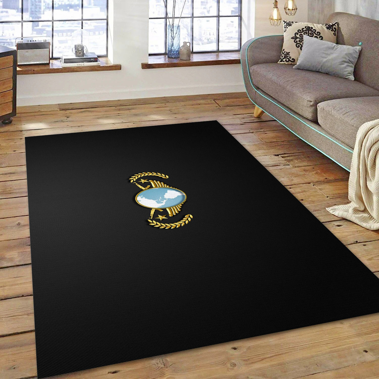 Counter Strike Global Offensive Video Game Area Rug For Christmas, Area Rug - Christmas Gift Decor - Indoor Outdoor Rugs