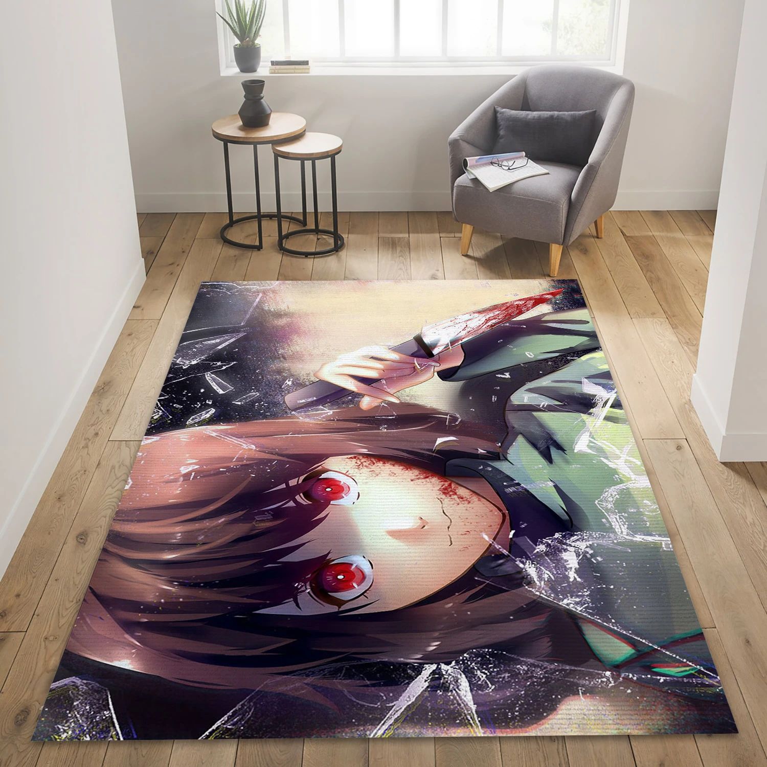 Lets Kill Everyone Video Game Area Rug For Christmas, Bedroom Rug - Family Gift US Decor - Indoor Outdoor Rugs