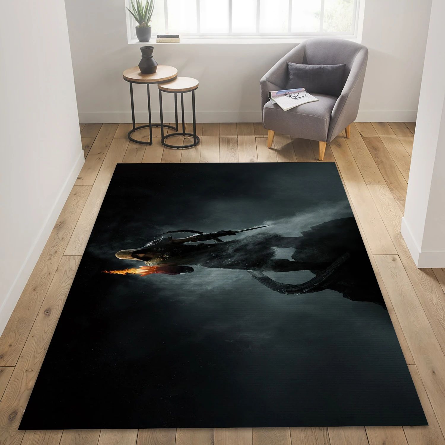 Skyrim Mage Gaming Area Rug, Area Rug - US Decor - Indoor Outdoor Rugs