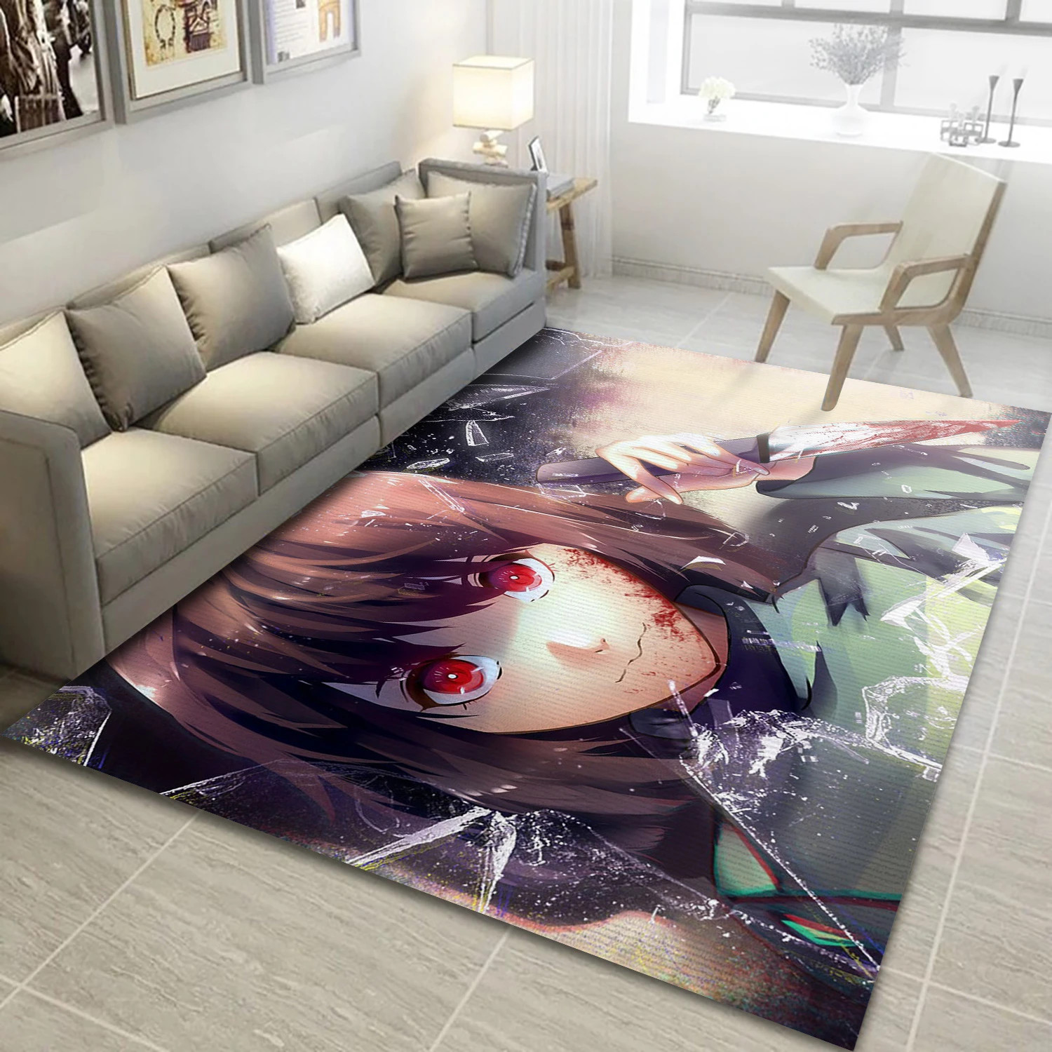 Lets Kill Everyone Video Game Area Rug For Christmas, Bedroom Rug - Family Gift US Decor - Indoor Outdoor Rugs