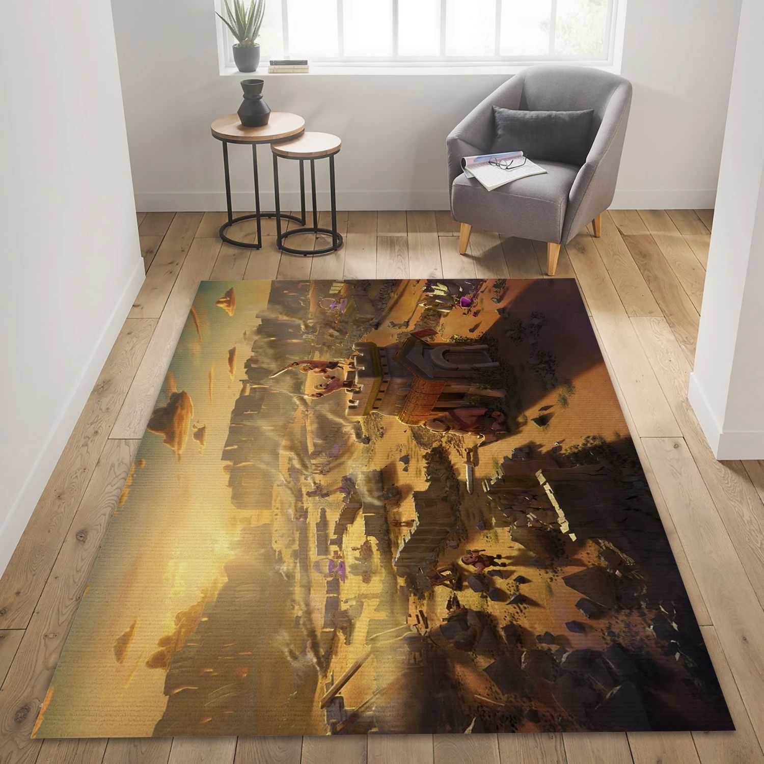 Clash Of Clans Game Area Rug Carpet, Bedroom Rug - Family Gift US Decor - Indoor Outdoor Rugs