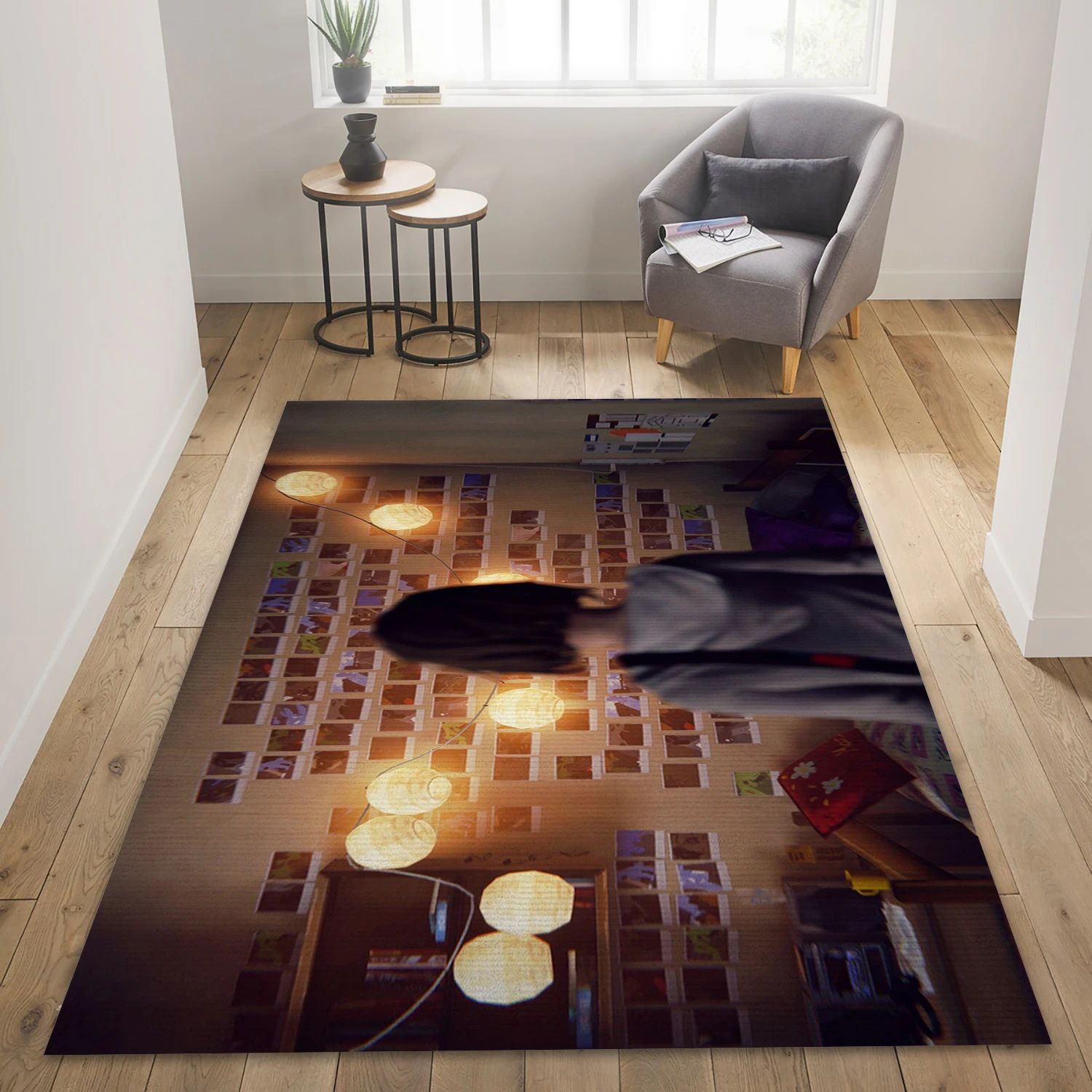 Max Caulfield Video Game Area Rug Area, Area Rug - Family Gift US Decor - Indoor Outdoor Rugs