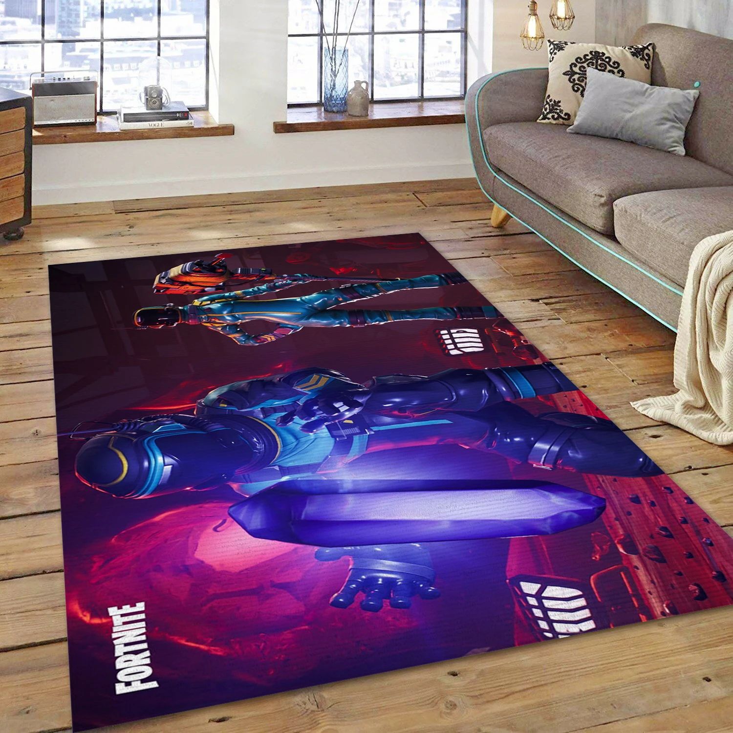 Fortnite Video Game Area Rug For Christmas, Area Rug - US Decor - Indoor Outdoor Rugs