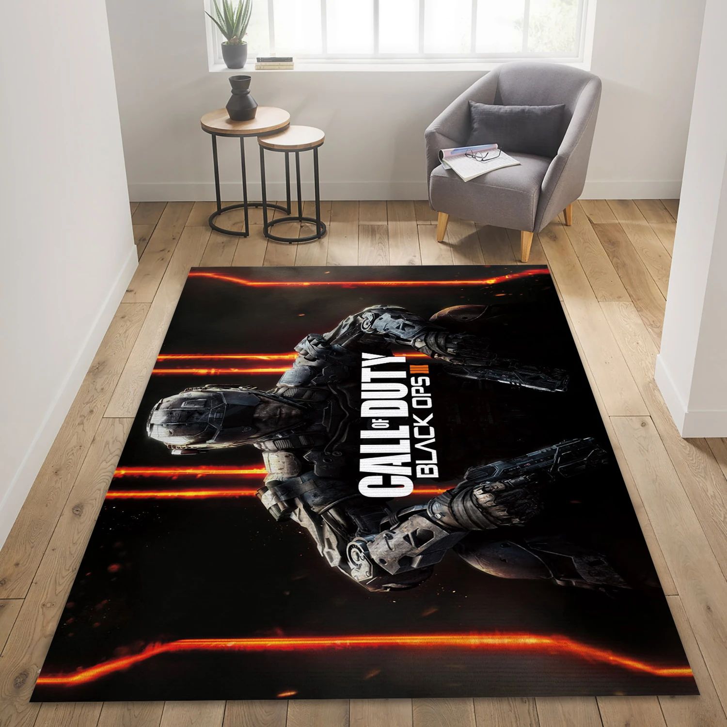 Call Of Duty Gaming Area Rug, Area Rug - Christmas Gift Decor - Indoor Outdoor Rugs