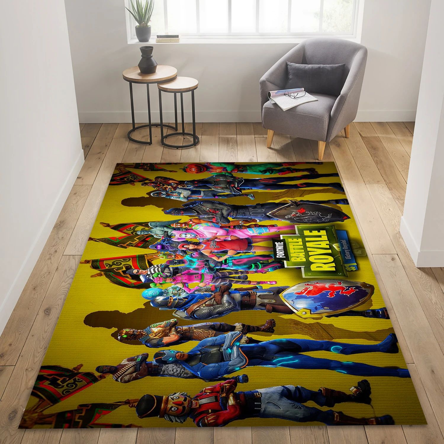 Fortnite Battle Royale Tapeta Video Game Area Rug For Christmas, Living Room Rug - Family Gift US Decor - Indoor Outdoor Rugs