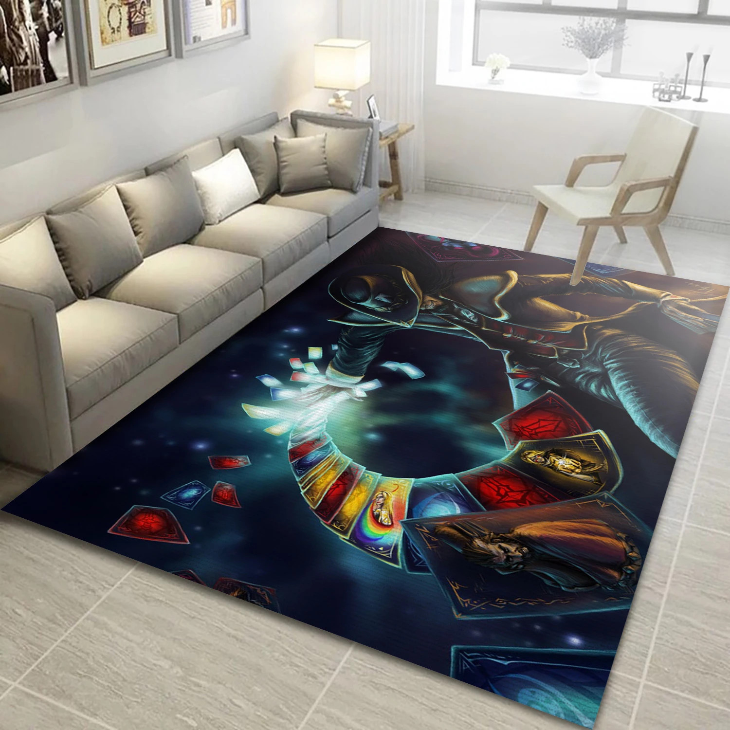 League Of Legends Video Game Area Rug Area, Bedroom Rug - Christmas Gift Decor - Indoor Outdoor Rugs