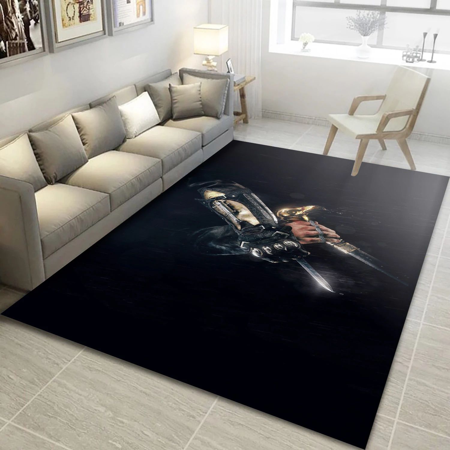 Assassins Creed Syndicate Gaming Area Rug, Bedroom Rug - Home Decor Floor Decor - Indoor Outdoor Rugs