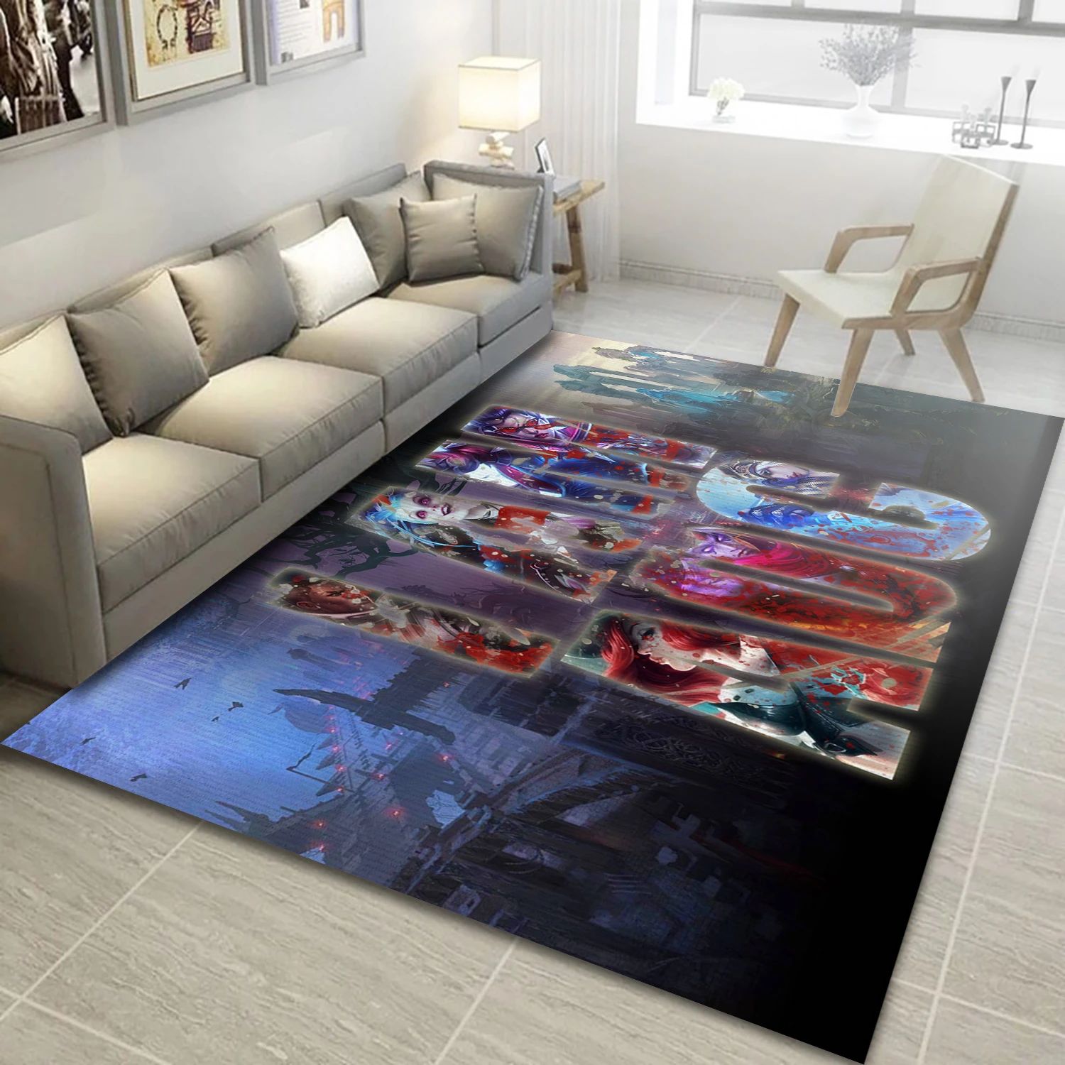 I Am Adc Video Game Reangle Rug, Area Rug - Home Decor Floor Decor - Indoor Outdoor Rugs