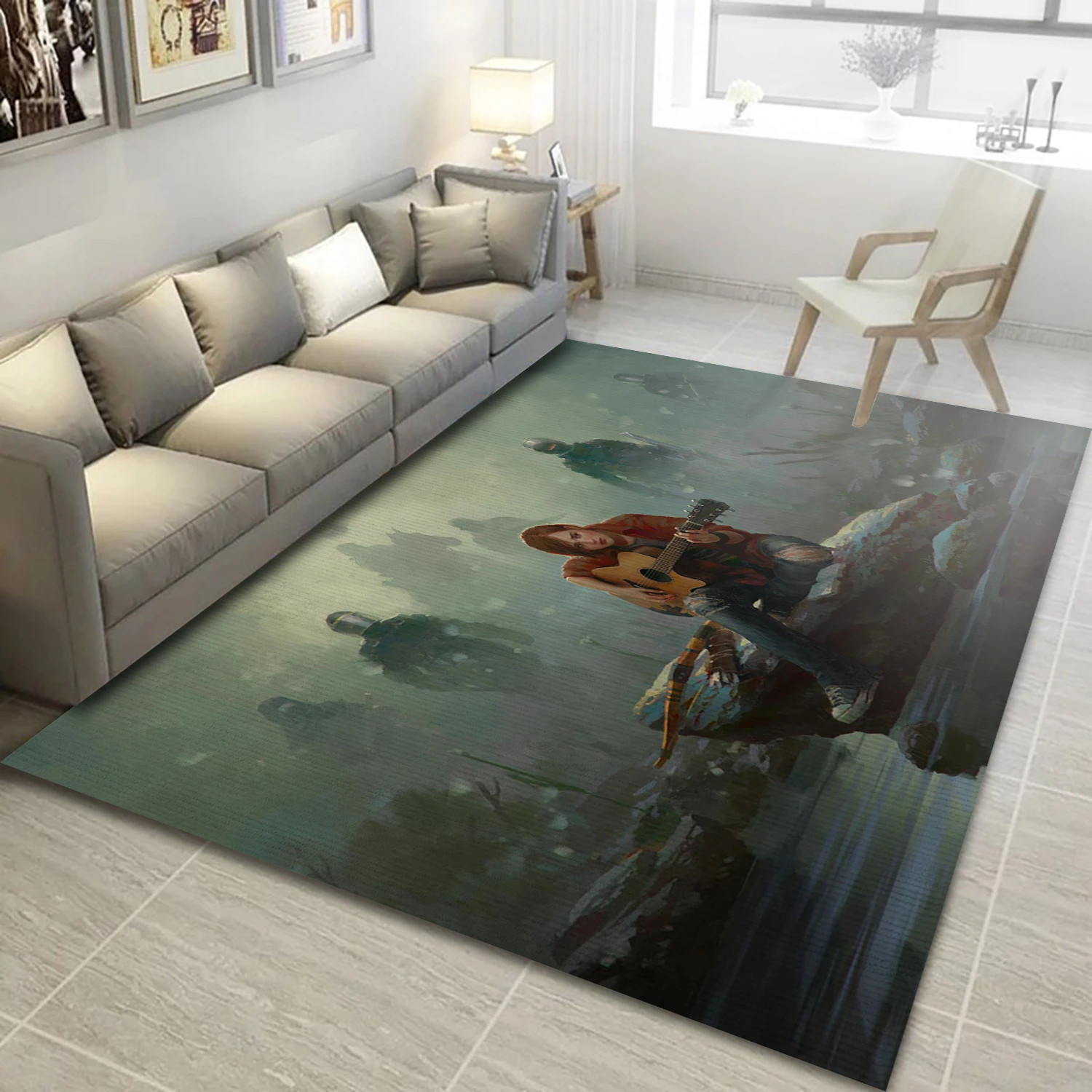 The Last Of Us Video Game Area Rug Area, Area Rug - US Decor - Indoor Outdoor Rugs