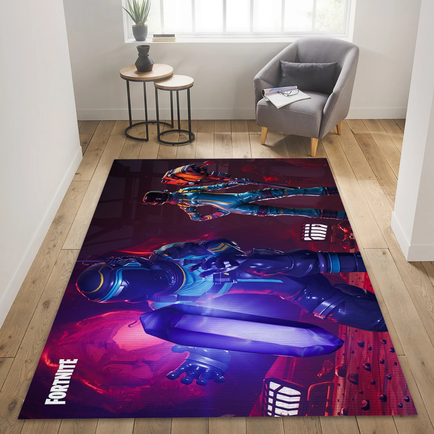 Fortnite Video Game Area Rug For Christmas, Area Rug - US Decor - Indoor Outdoor Rugs