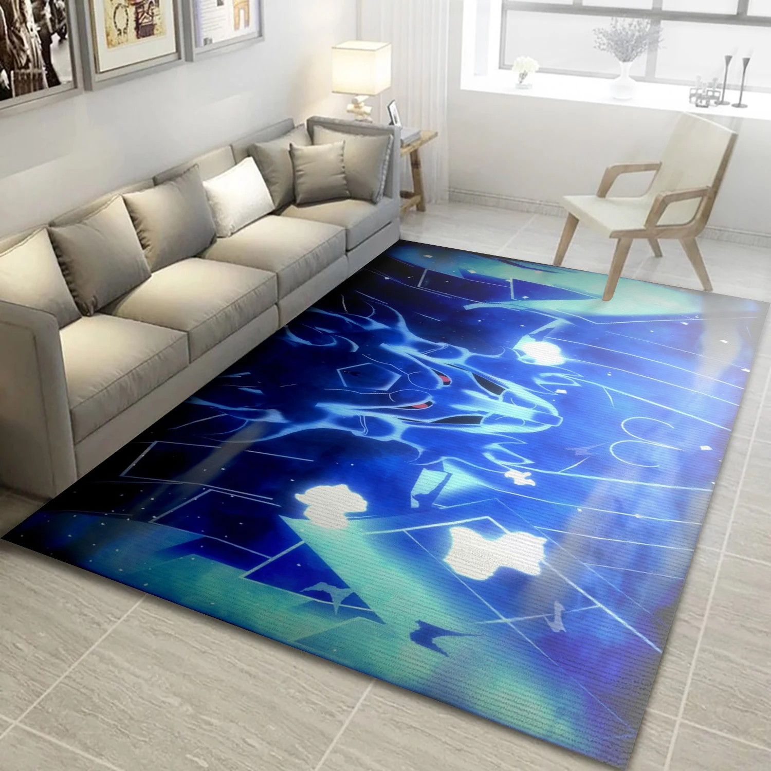 Madara Susano Gaming Area Rug, Bedroom Rug - Home Decor Floor Decor - Indoor Outdoor Rugs