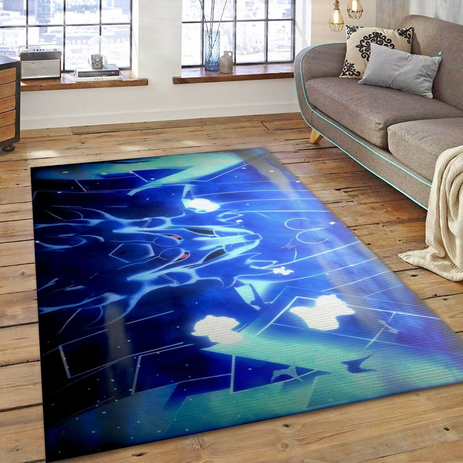 Madara Susano Gaming Area Rug, Bedroom Rug - Home Decor Floor Decor - Indoor Outdoor Rugs