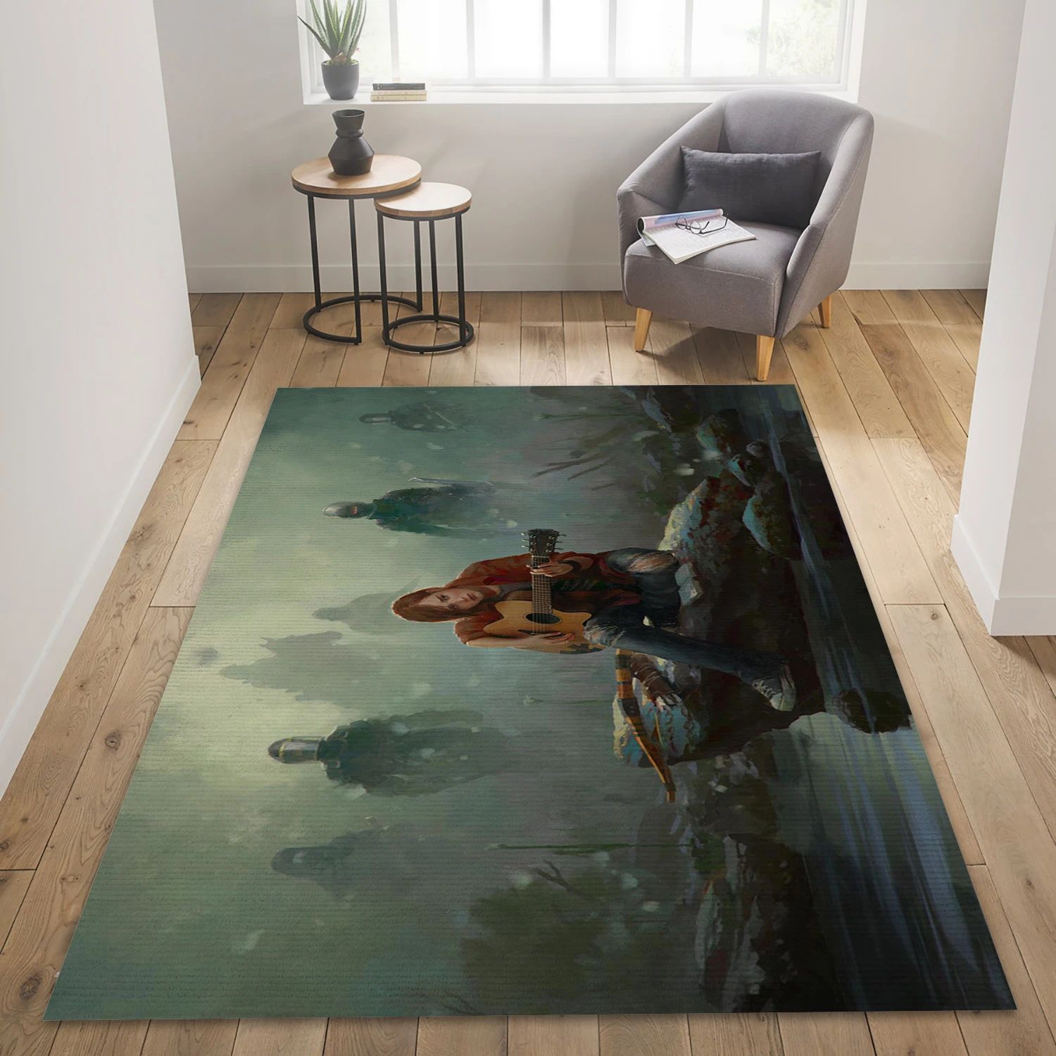 The Last Of Us Video Game Area Rug Area, Area Rug - US Decor - Indoor Outdoor Rugs