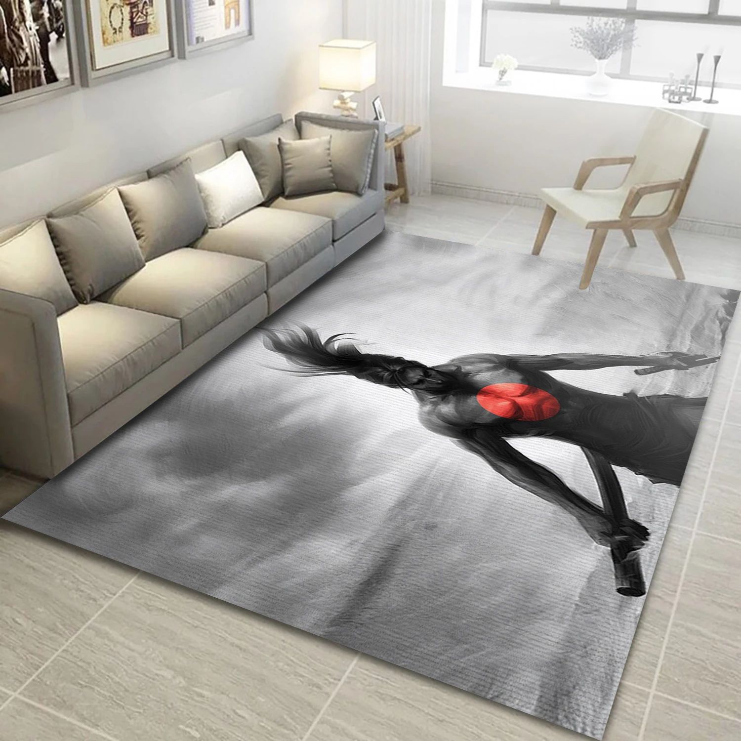 Samurai Yasuo League Of Legends Video Game Area Rug For Christmas, Living Room Rug - Home Decor Floor Decor - Indoor Outdoor Rugs