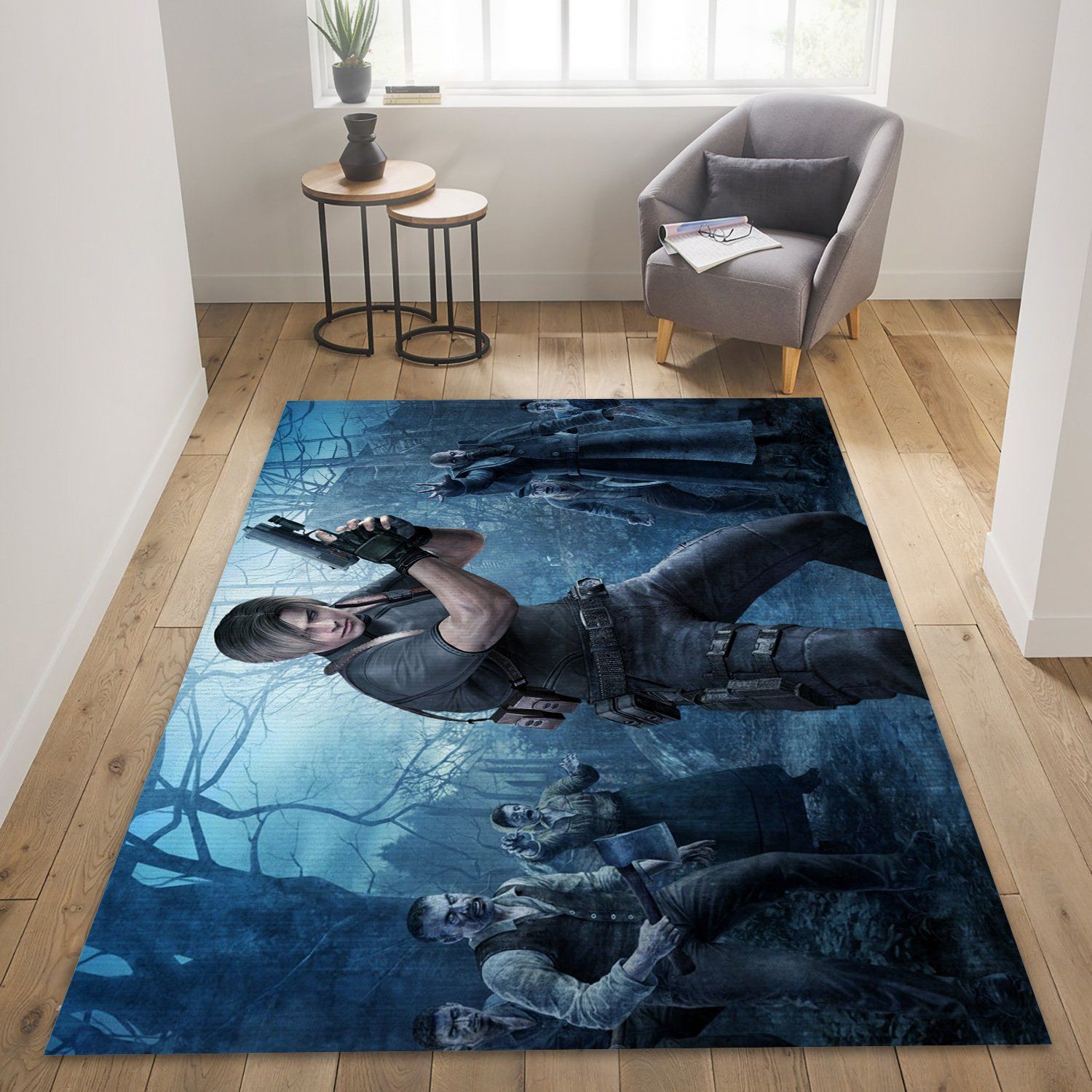 Resident Evil 875 Video Game Area Rug Area, Bedroom Rug - Home Decor Floor Decor - Indoor Outdoor Rugs