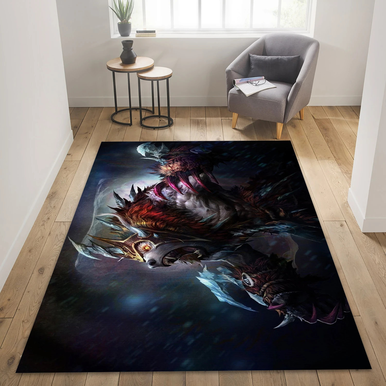 Dota 2 Video Game Area Rug For Christmas, Living Room Rug - Family Gift US Decor - Indoor Outdoor Rugs