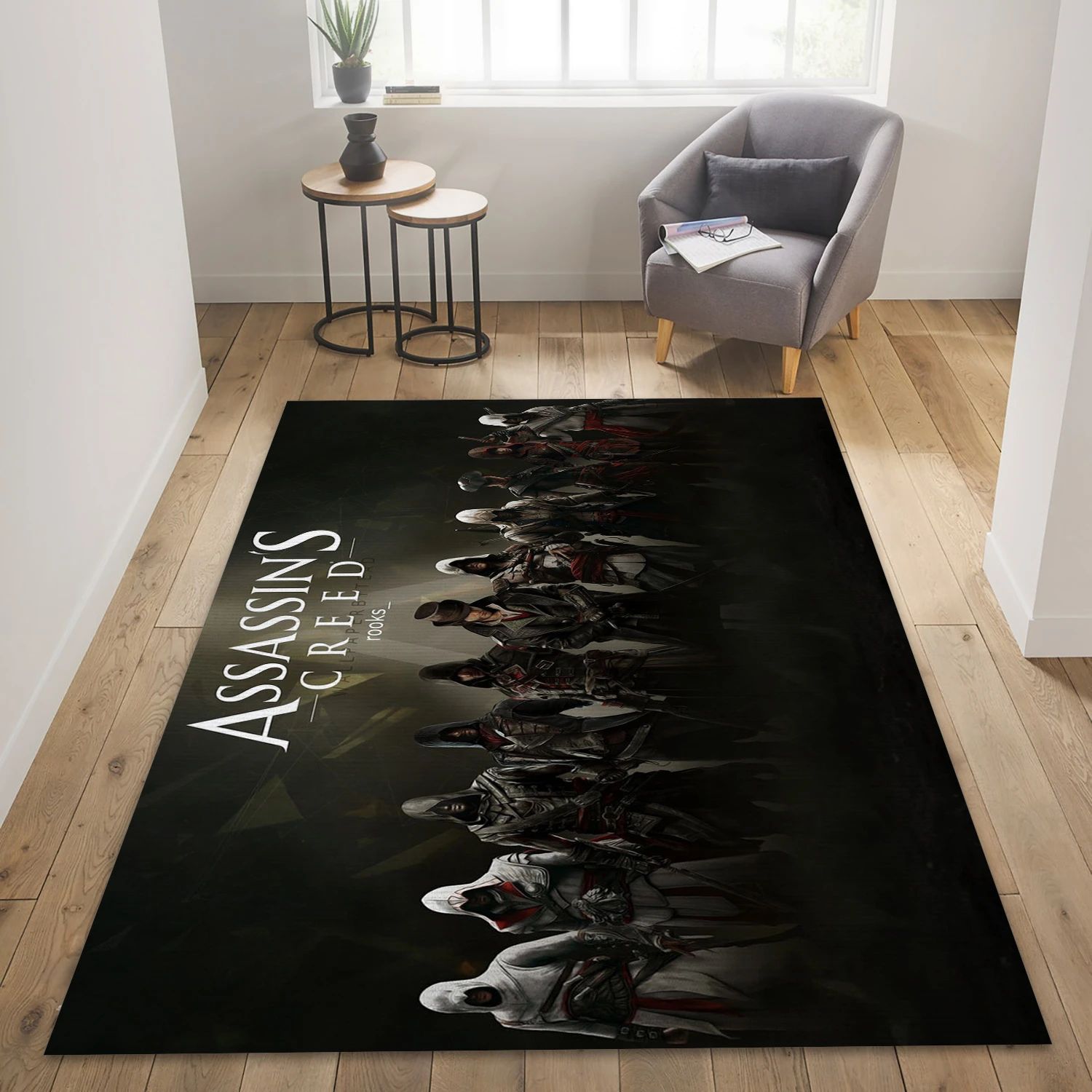 Assassins Creed Syndicate Wallpaer 172 Video Game Area Rug Area, Bedroom Rug - Christmas Gift Decor - Indoor Outdoor Rugs