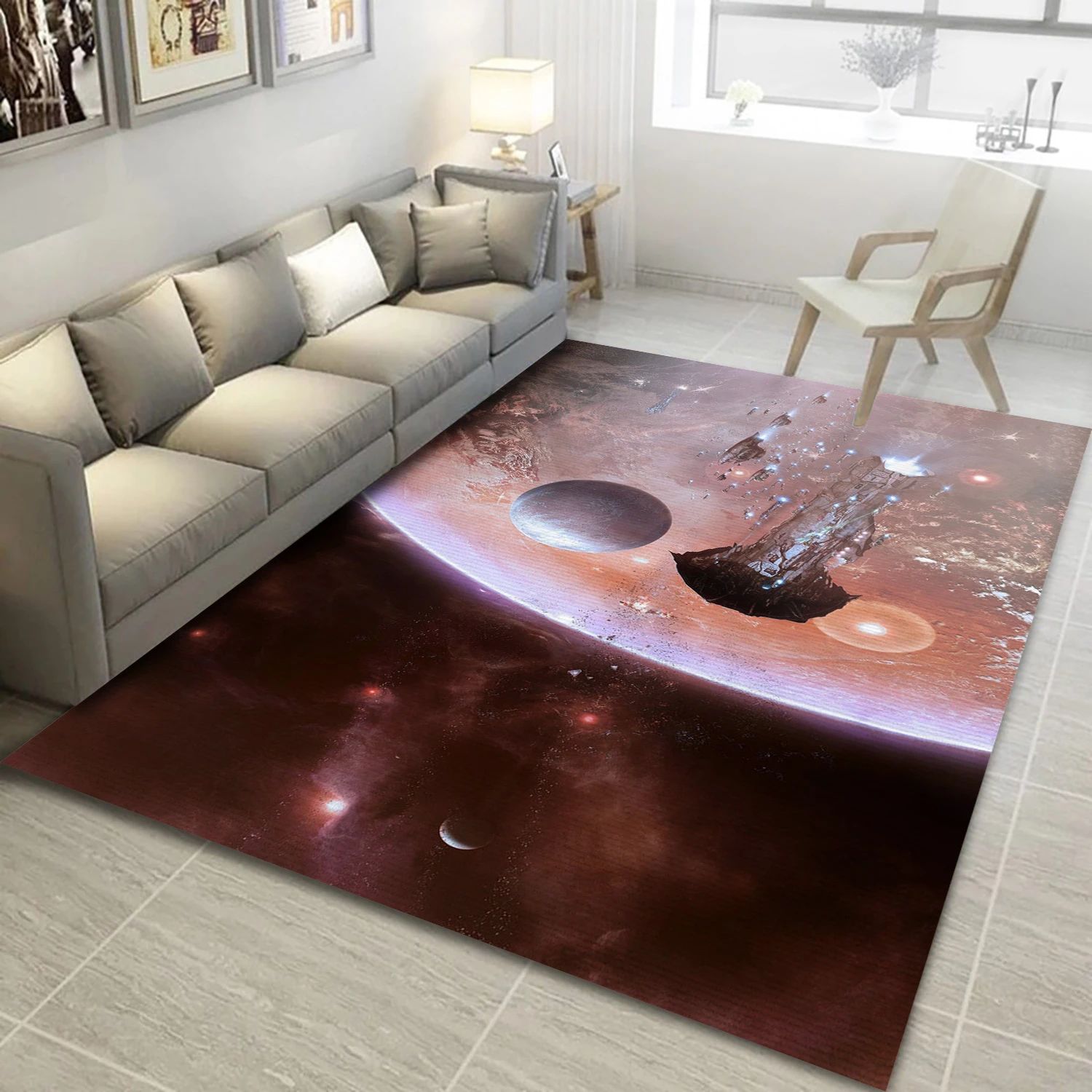 Eve Online Gaming Area Rug, Living Room Rug - Christmas Gift Decor - Indoor Outdoor Rugs