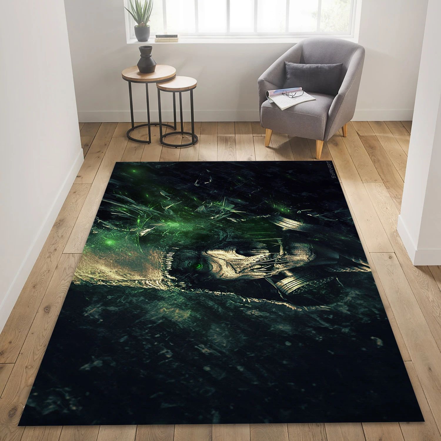 Scarecrow Video Game Reangle Rug, Living Room Rug - Home Decor Floor Decor - Indoor Outdoor Rugs