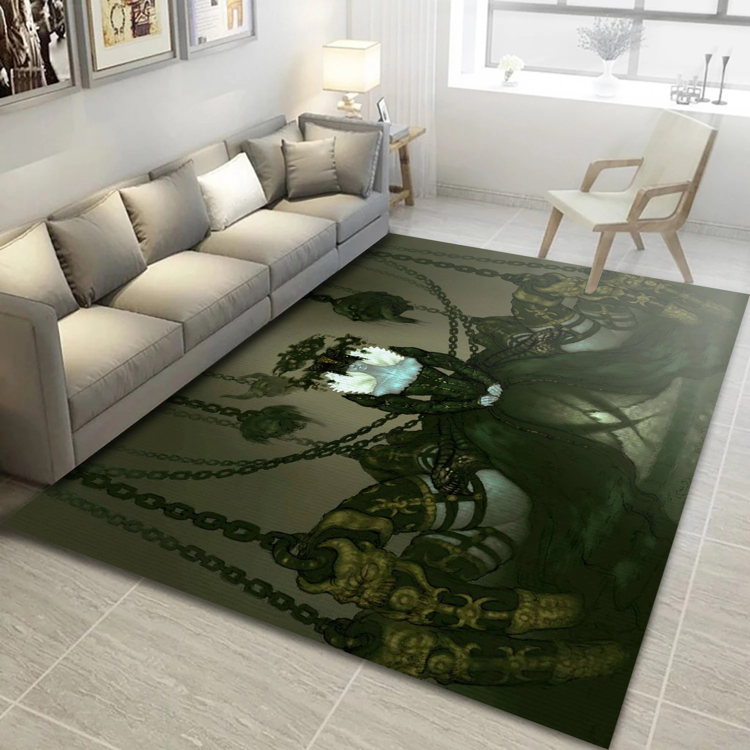 Mistress Of Demons Video Game Area Rug For Christmas, Area Rug - Home Decor Floor Decor - Indoor Outdoor Rugs