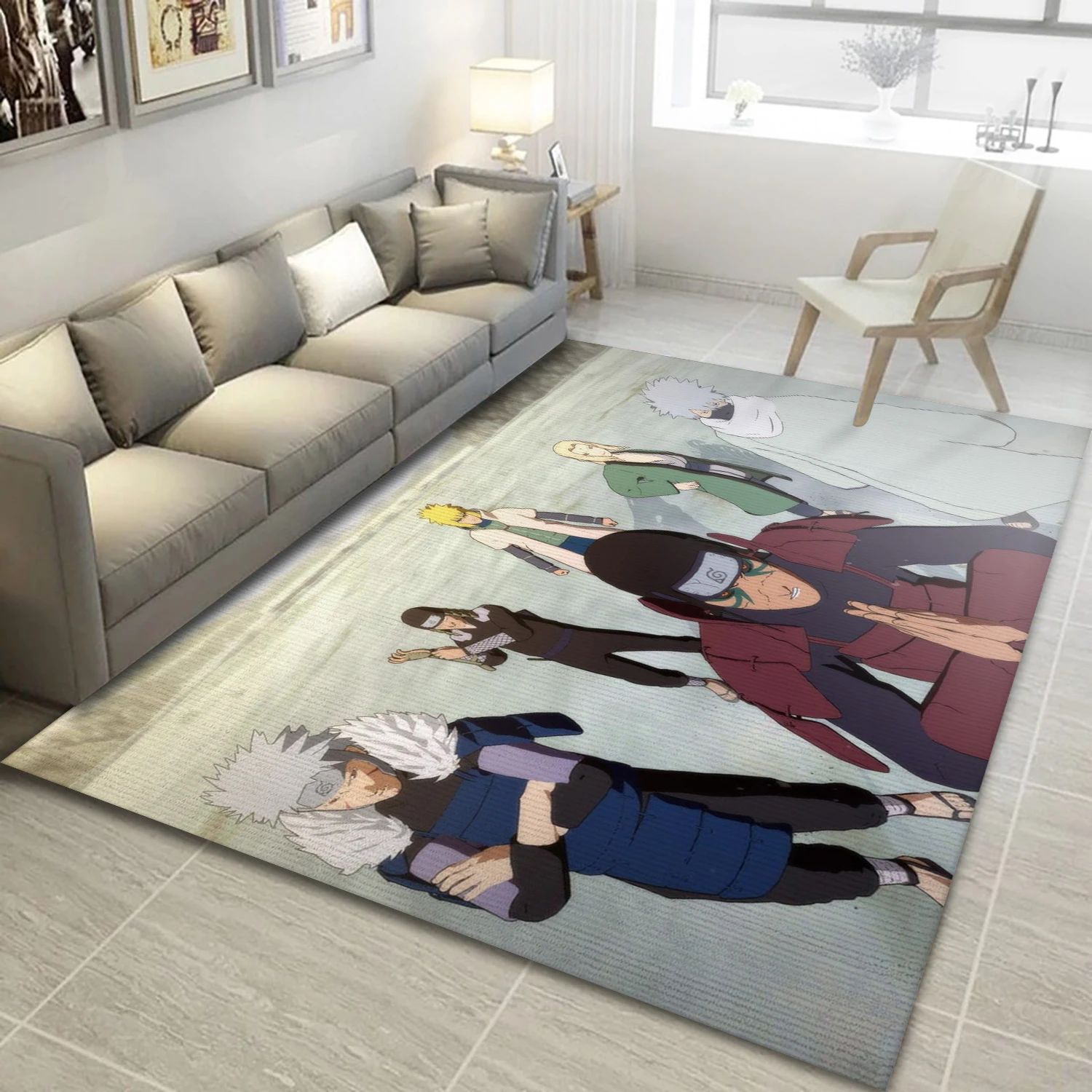 Hokages Video Game Area Rug Area, Bedroom Rug - Christmas Gift Decor - Indoor Outdoor Rugs