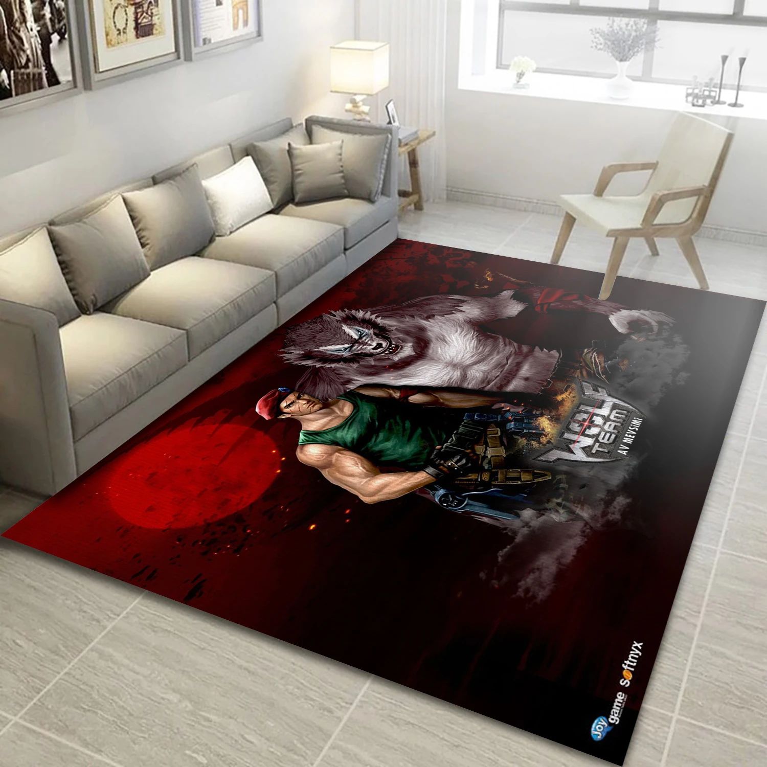 Av Mevsimi Video Game Area Rug For Christmas, Area Rug - US Decor - Indoor Outdoor Rugs