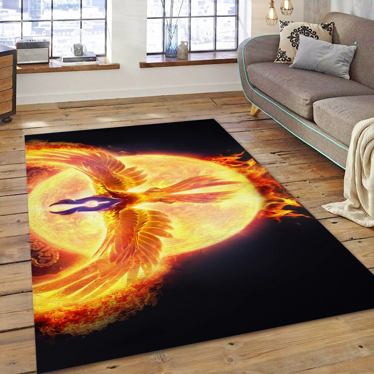 Dota 2 Video Game Area Rug Area, Area Rug - Family Gift US Decor - Indoor Outdoor Rugs